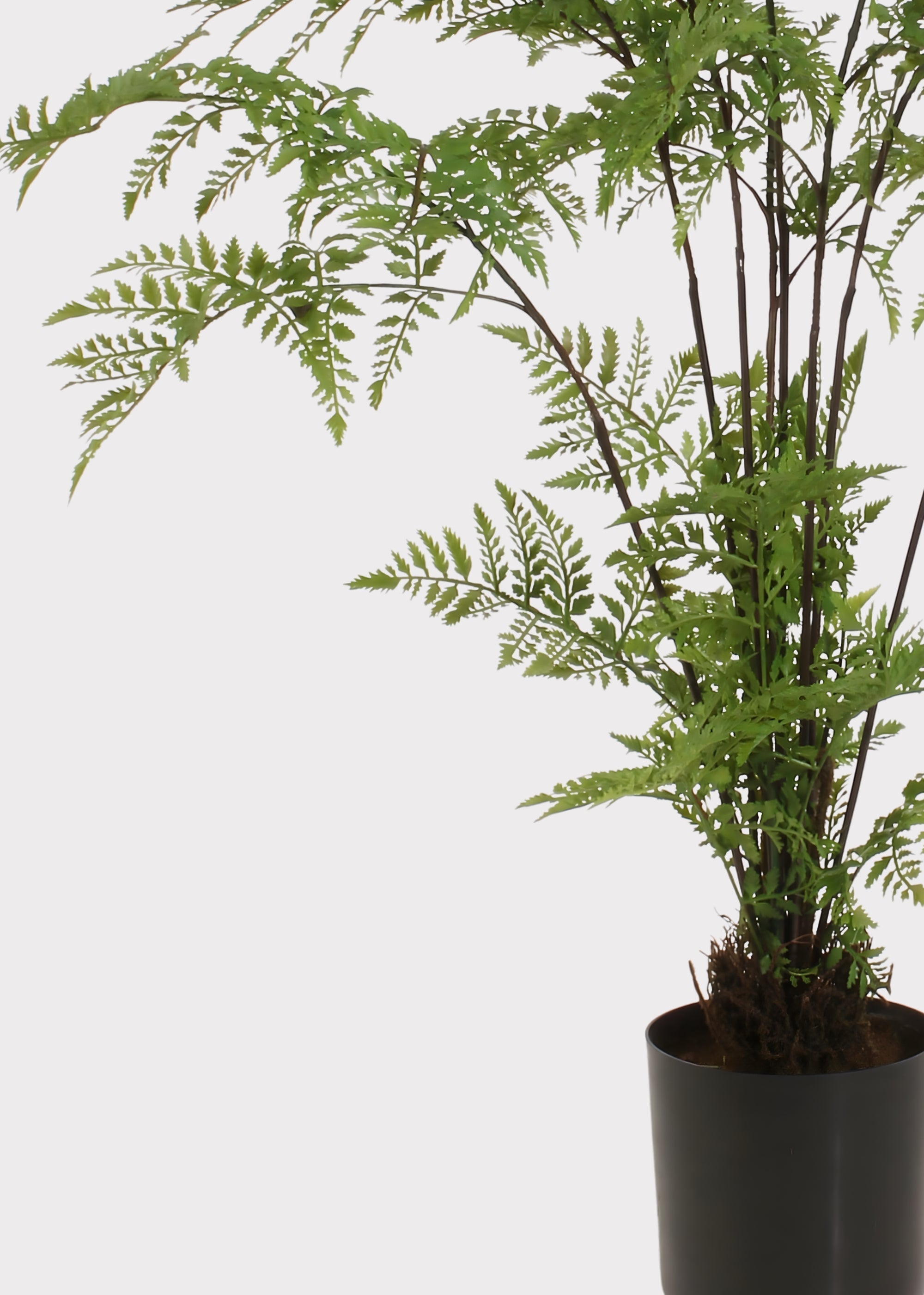 Green Artificial Fern Potted Plant for Home Decor