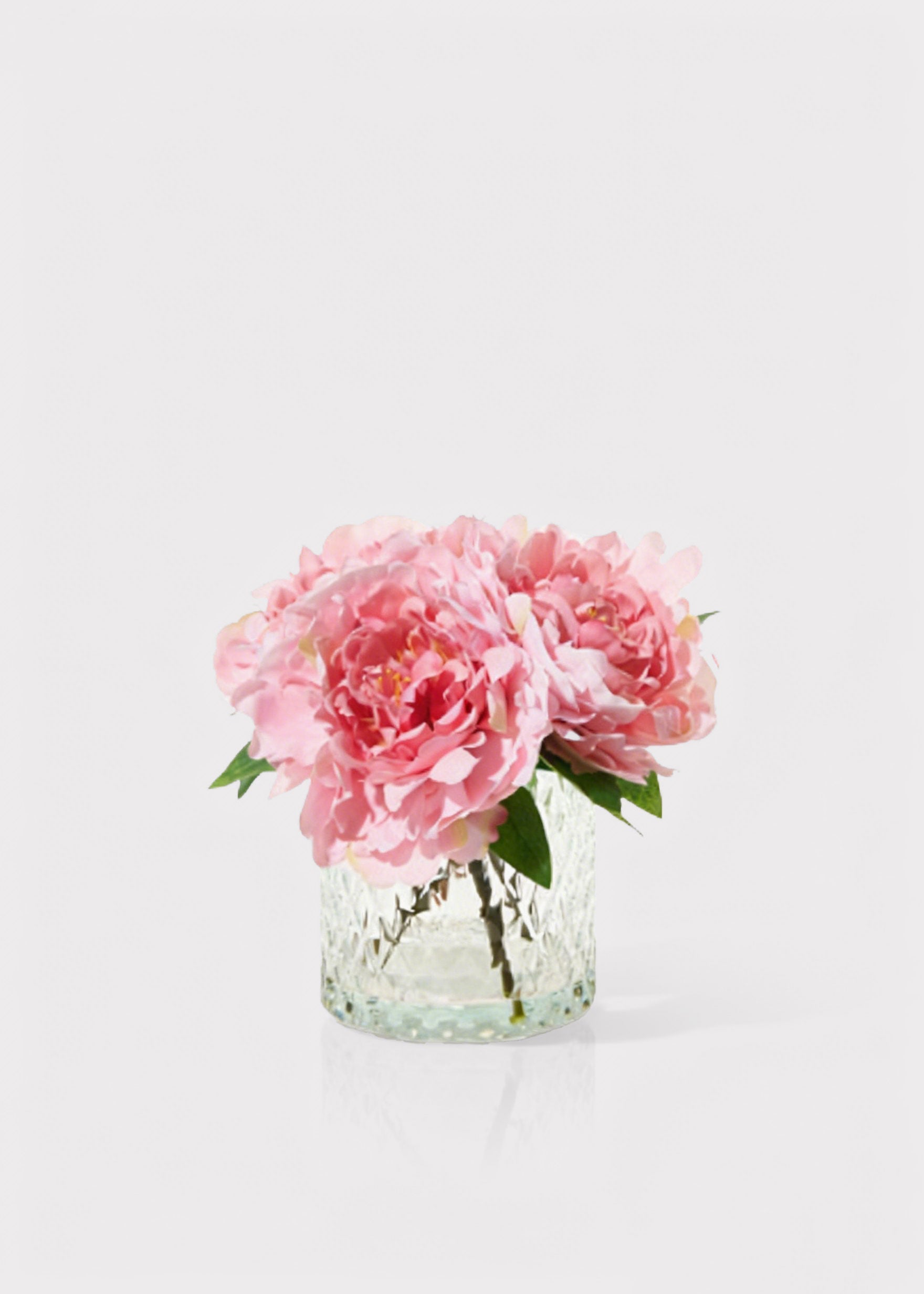 Pink Artificial Peony Arrangement for Wedding Decor