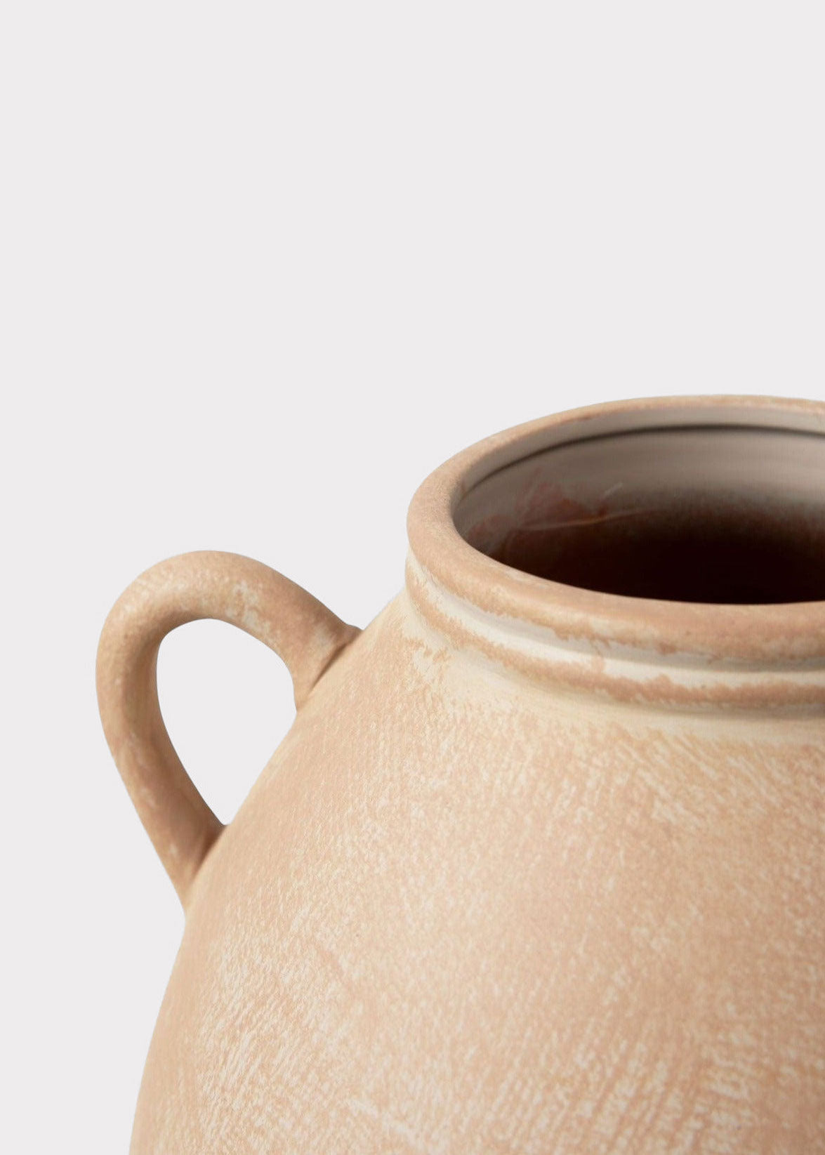 Tall Terra Cotta Vase for Wedding Decor