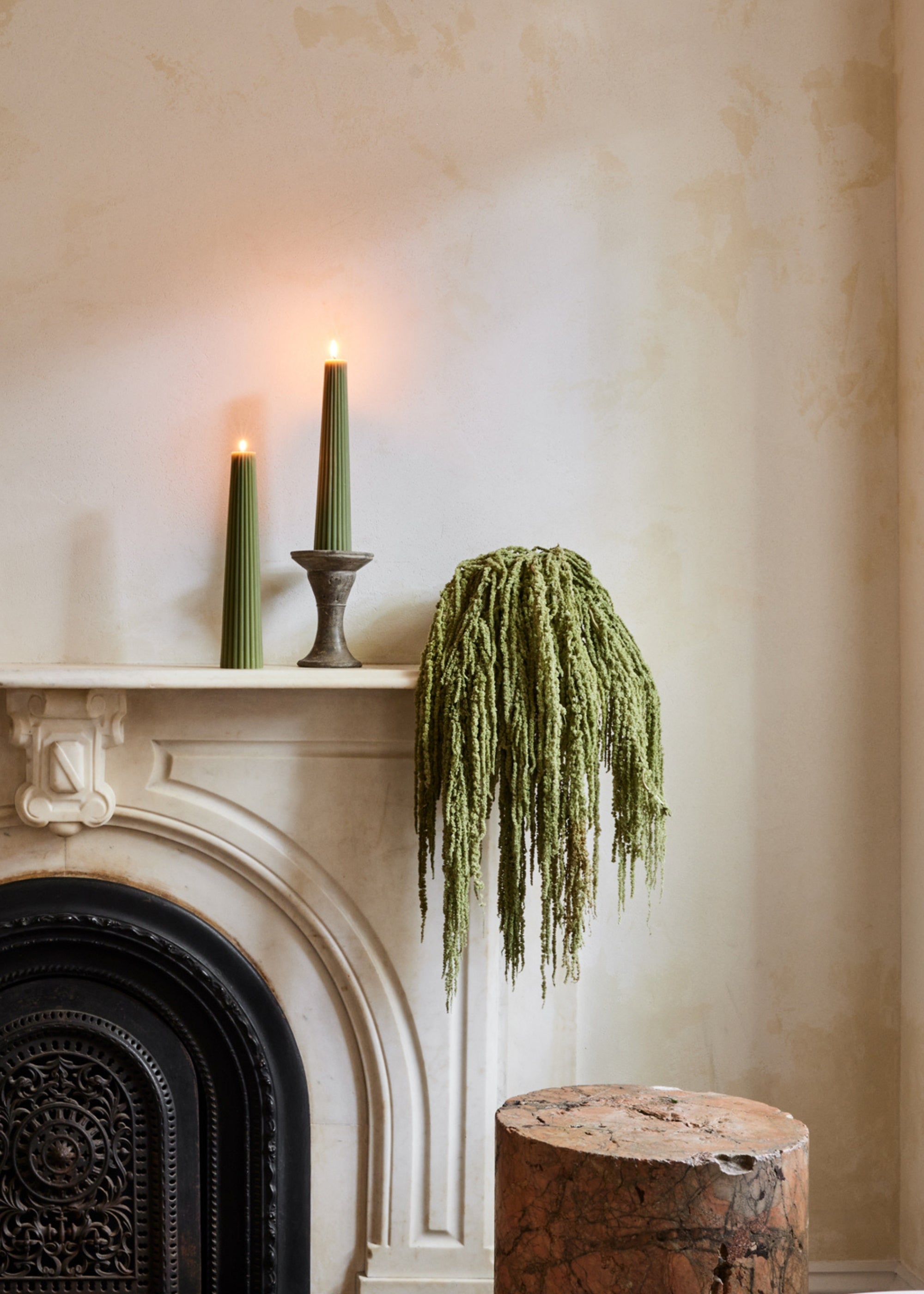 Green Dried Hanging Amaranthus for Home Decor