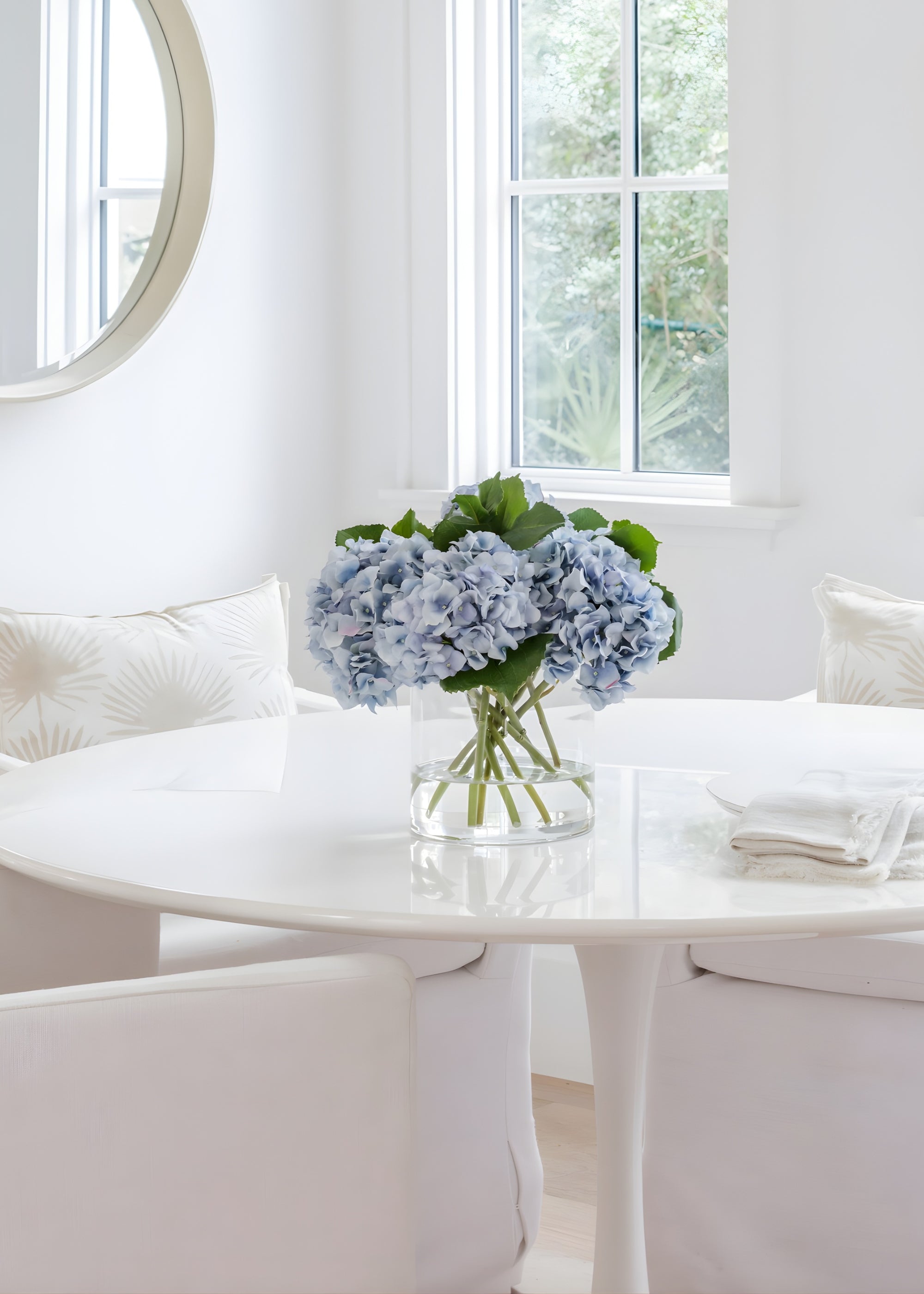 Artificial Hydrangea Arrangement for Home Decor