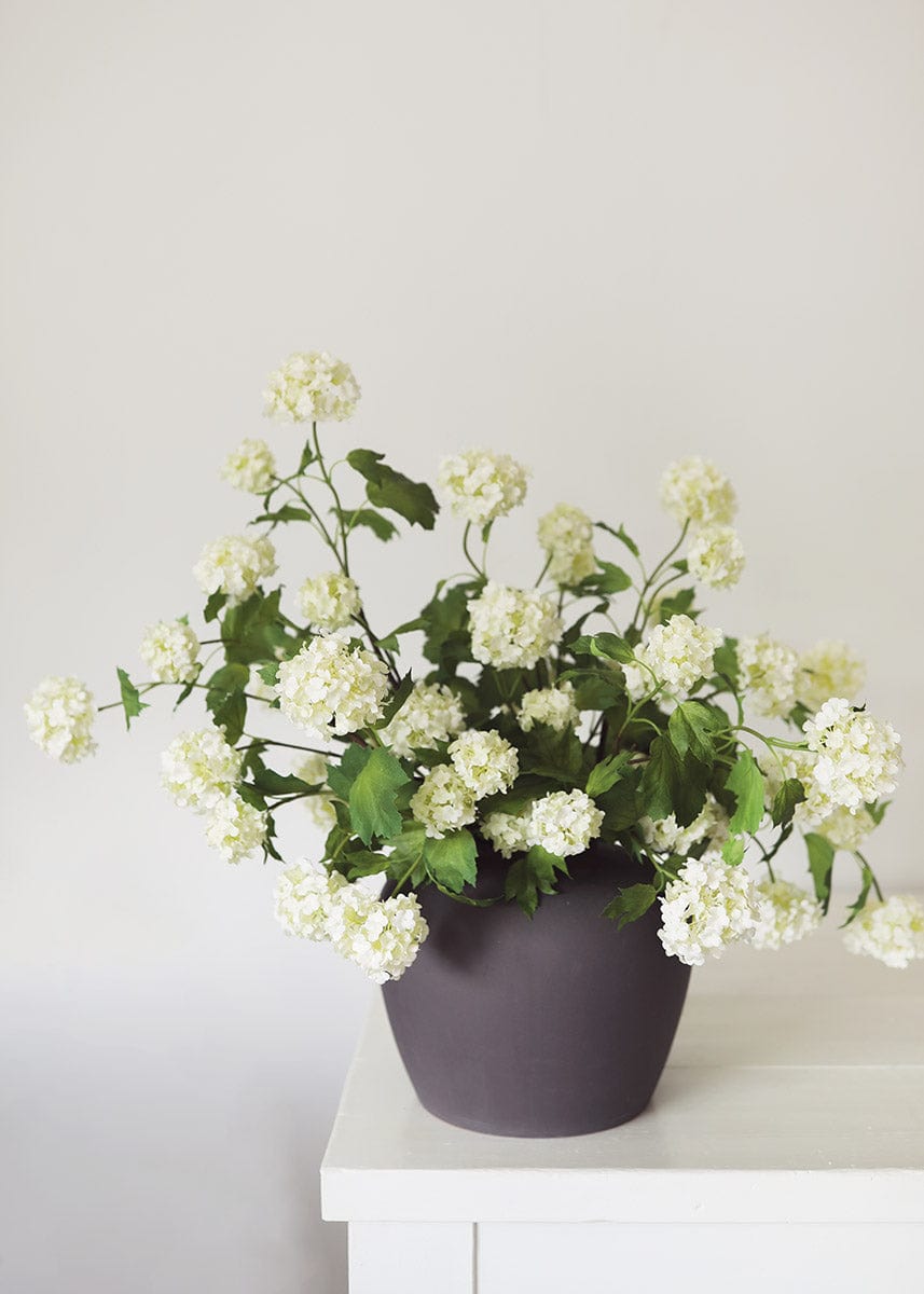 Cream Artificial Hydrangea Stem for Entryway Arrangement