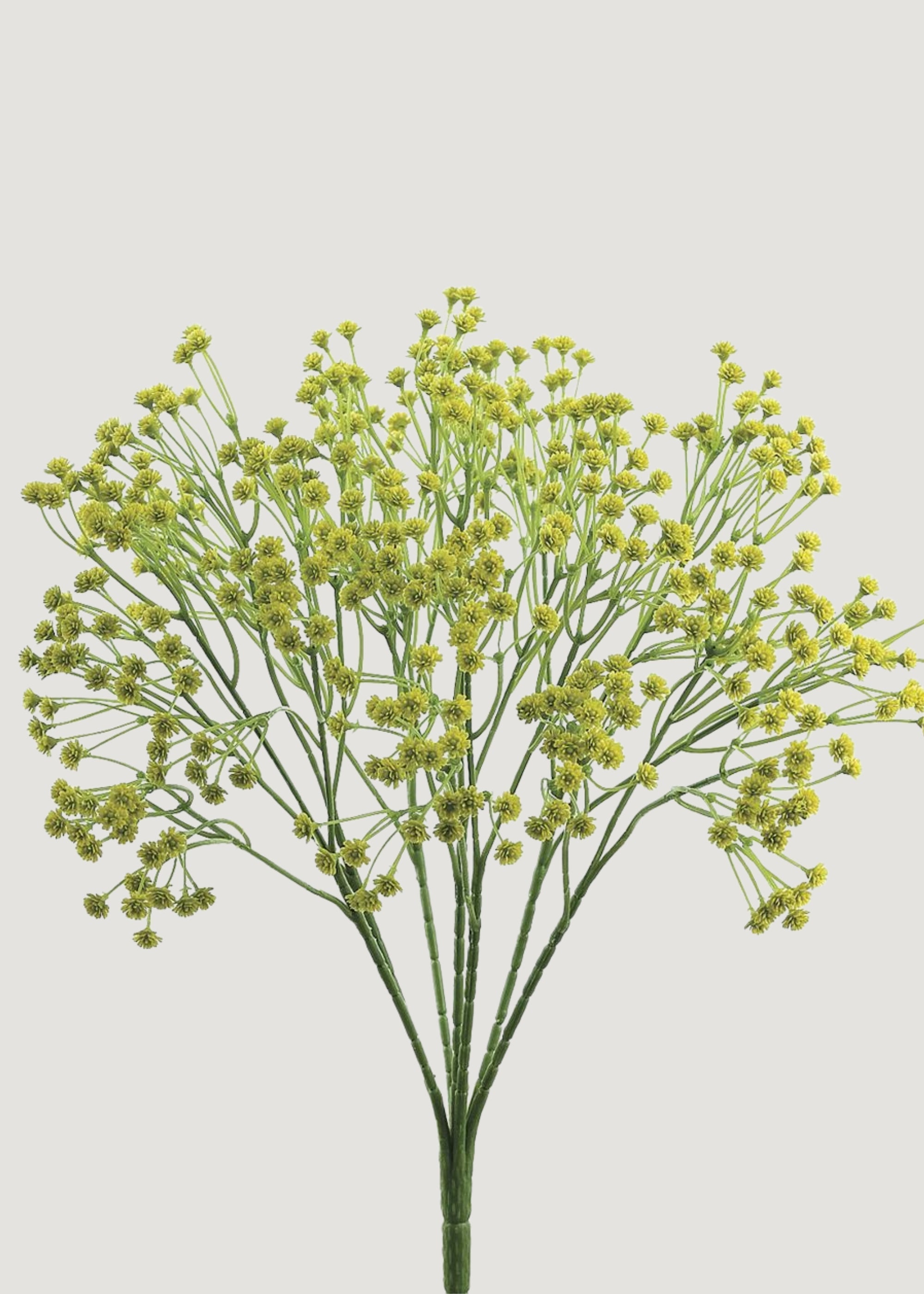 Green Artificial Baby'S Breath Bush for Vase Styling