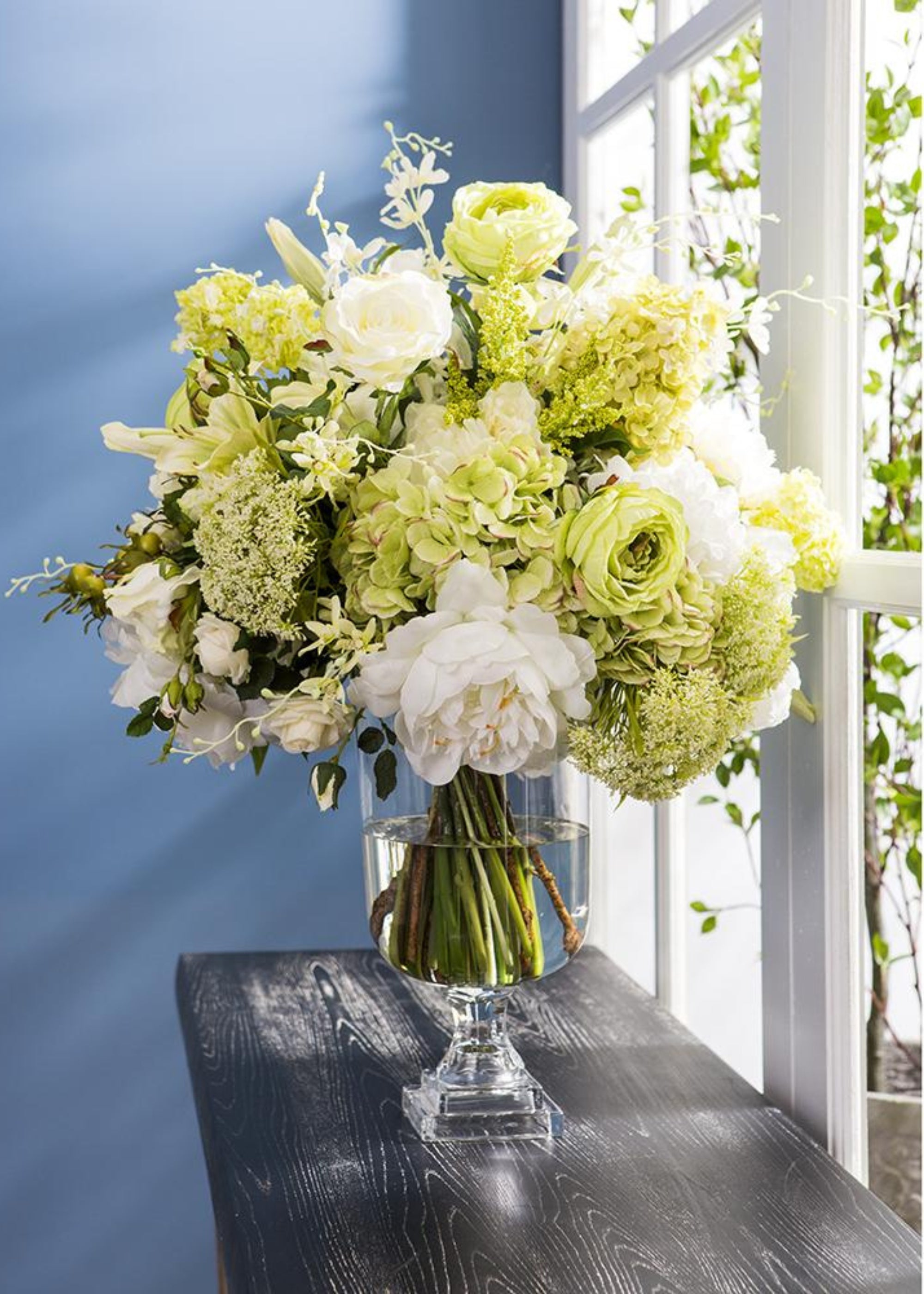 Artificial Queen Anne's Lace Stem for Home Decor