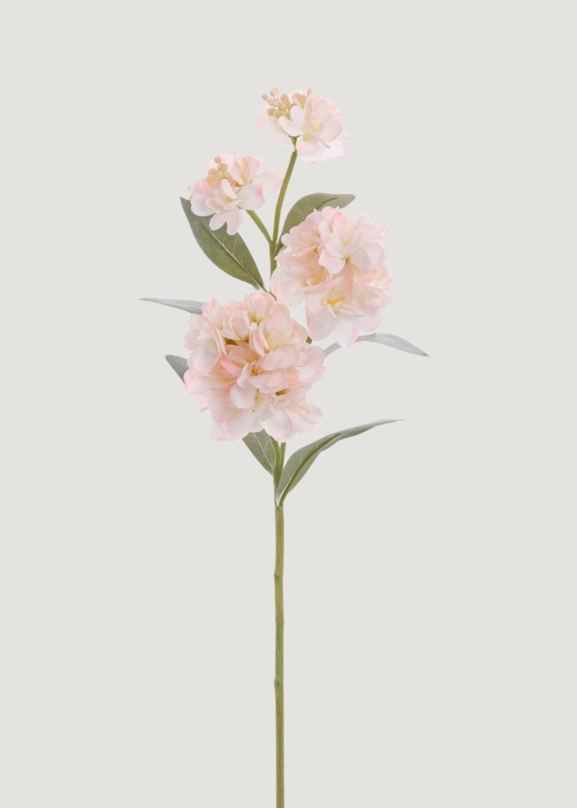 Pink Real Touch Artificial Blush Real Touch Stock Stem for Vase Styling