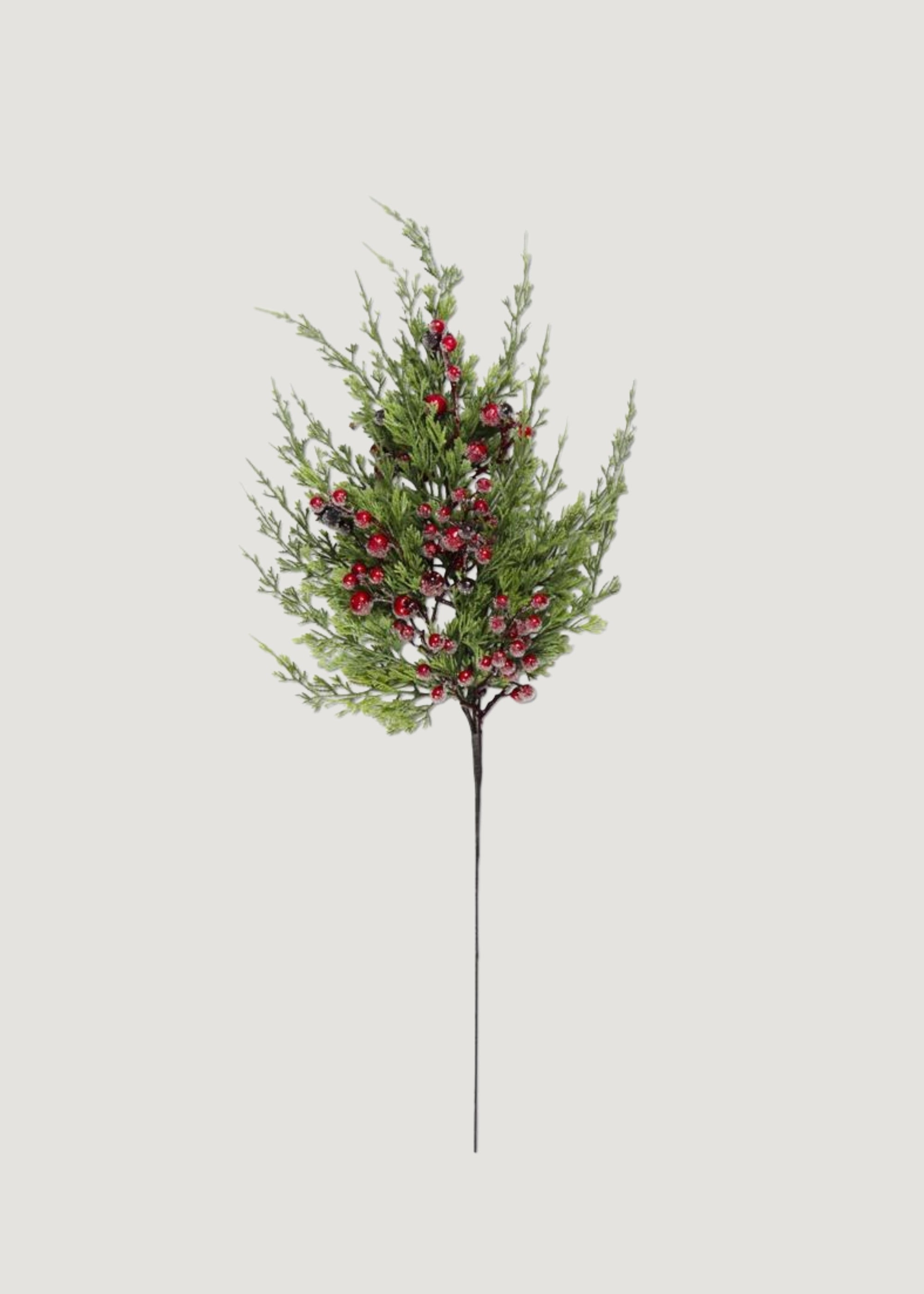 Red Artificial Berry Branch for Vase Styling