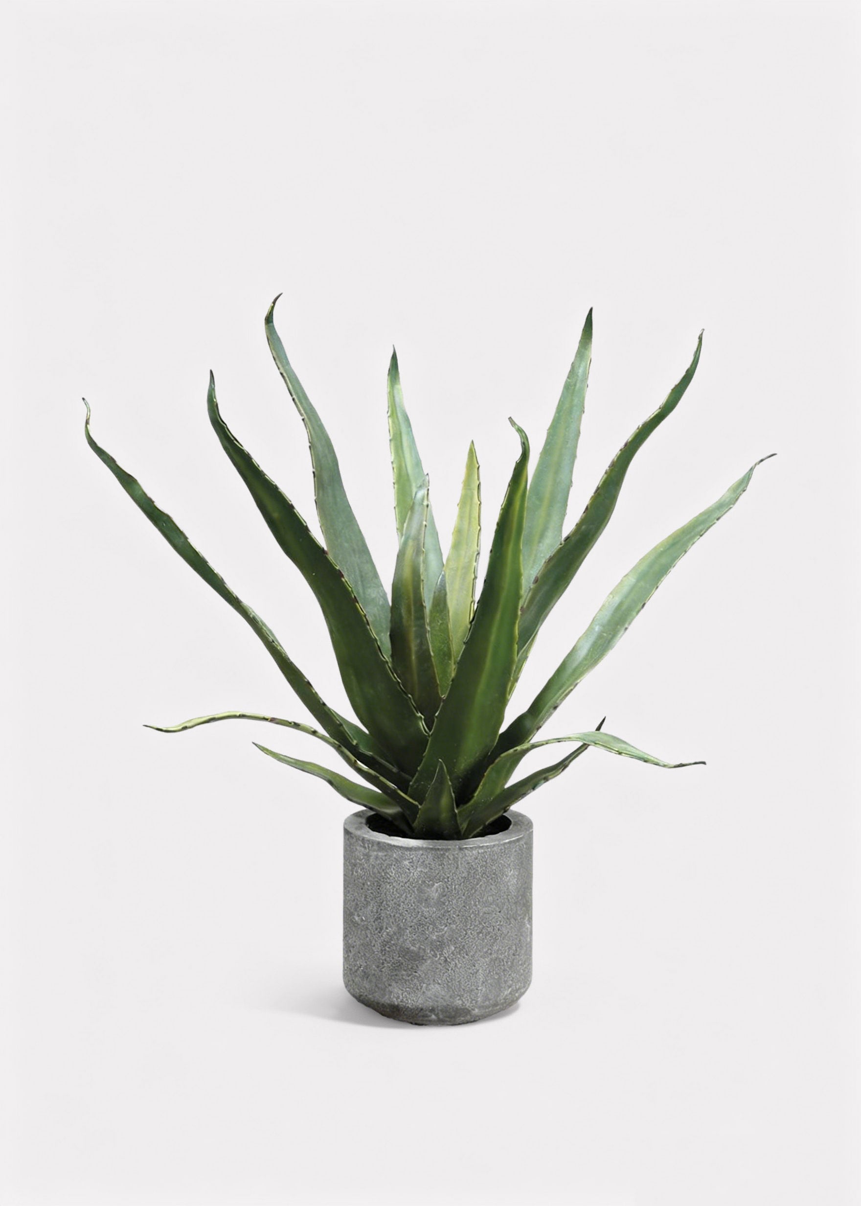 Green Artificial Agave Potted Plant for Vase Styling