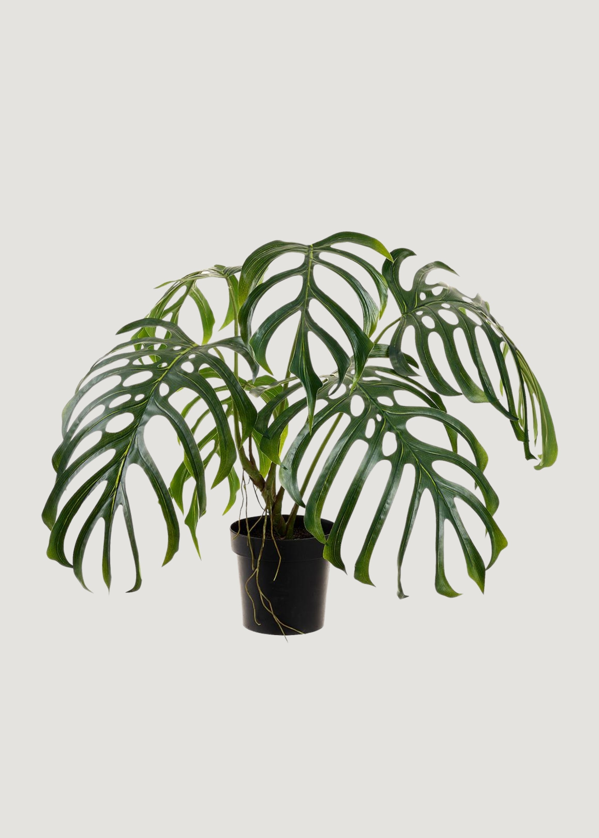 Green Artificial Leaf Potted Plant for Vase Styling