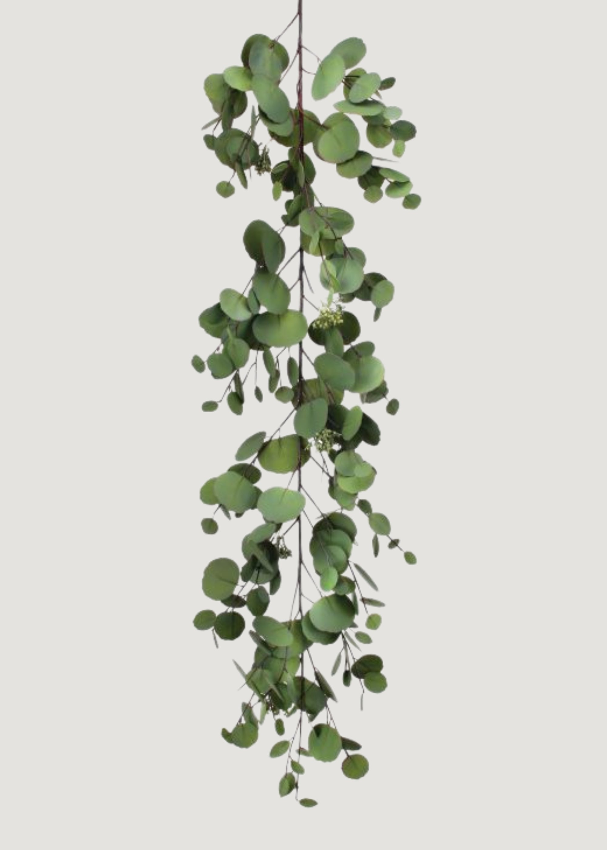 Silver Artificial Eucalyptus Garland for Vase Styling