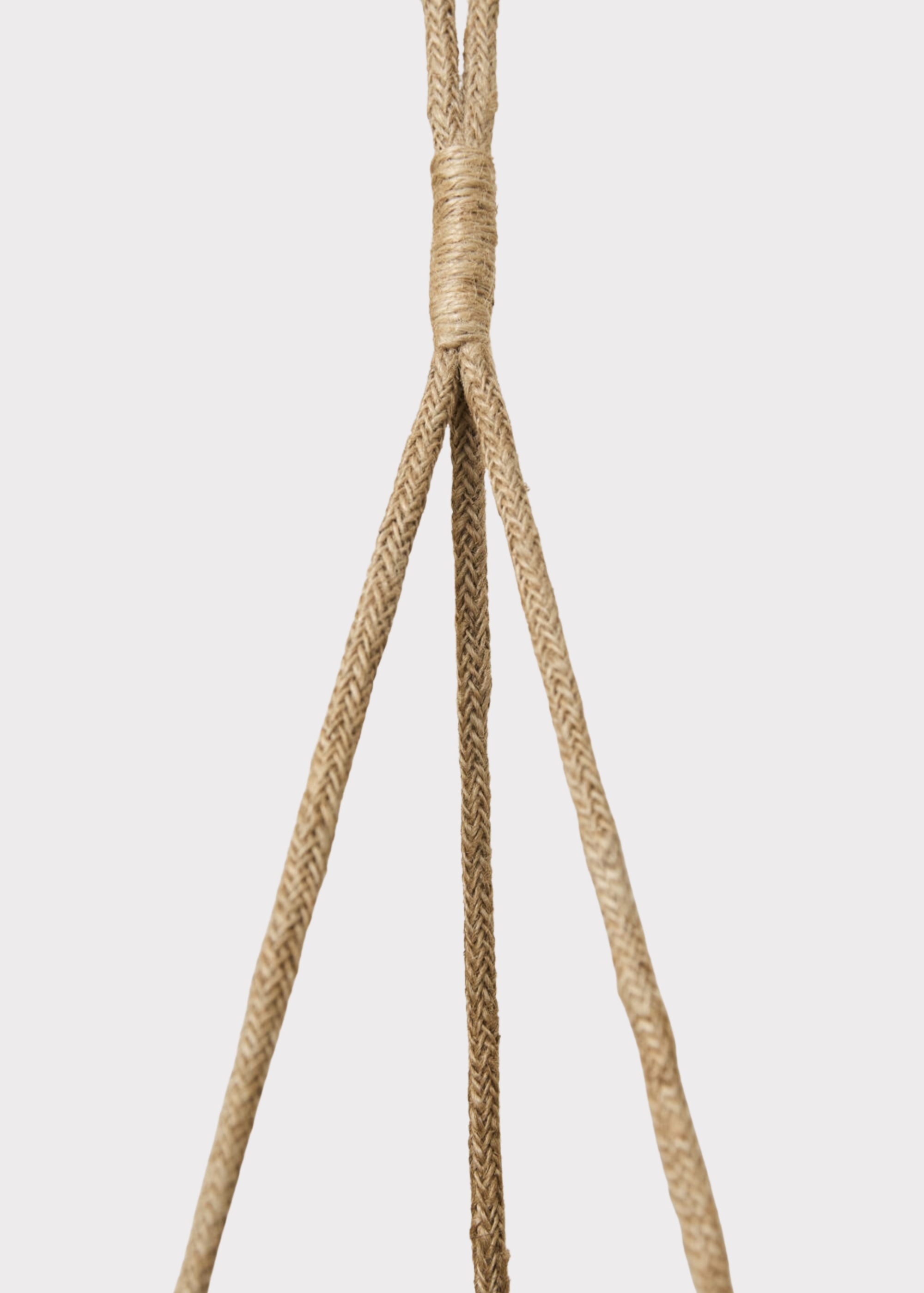 Handmade Woven Seagrass Hanging Basket for Entryway Arrangement