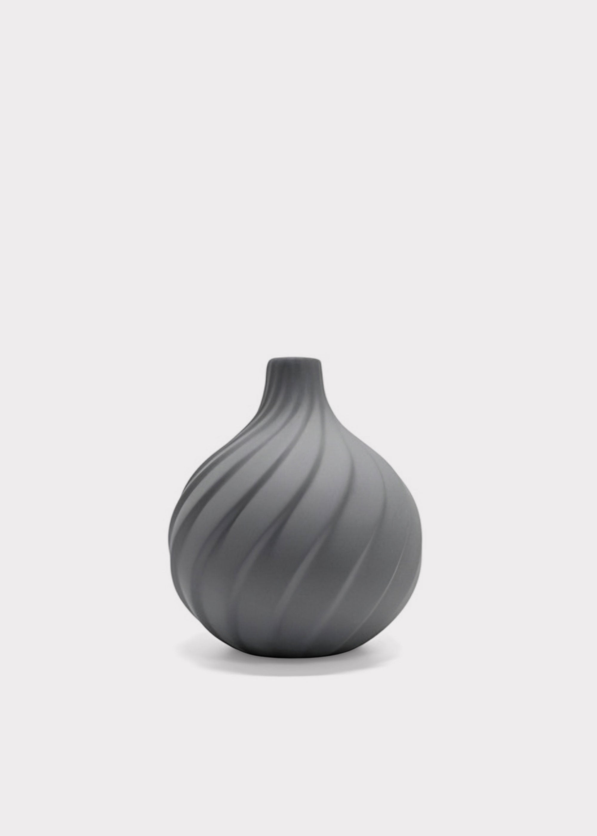 Small Handmade Porcelain Round Bud Vase for Vase Styling