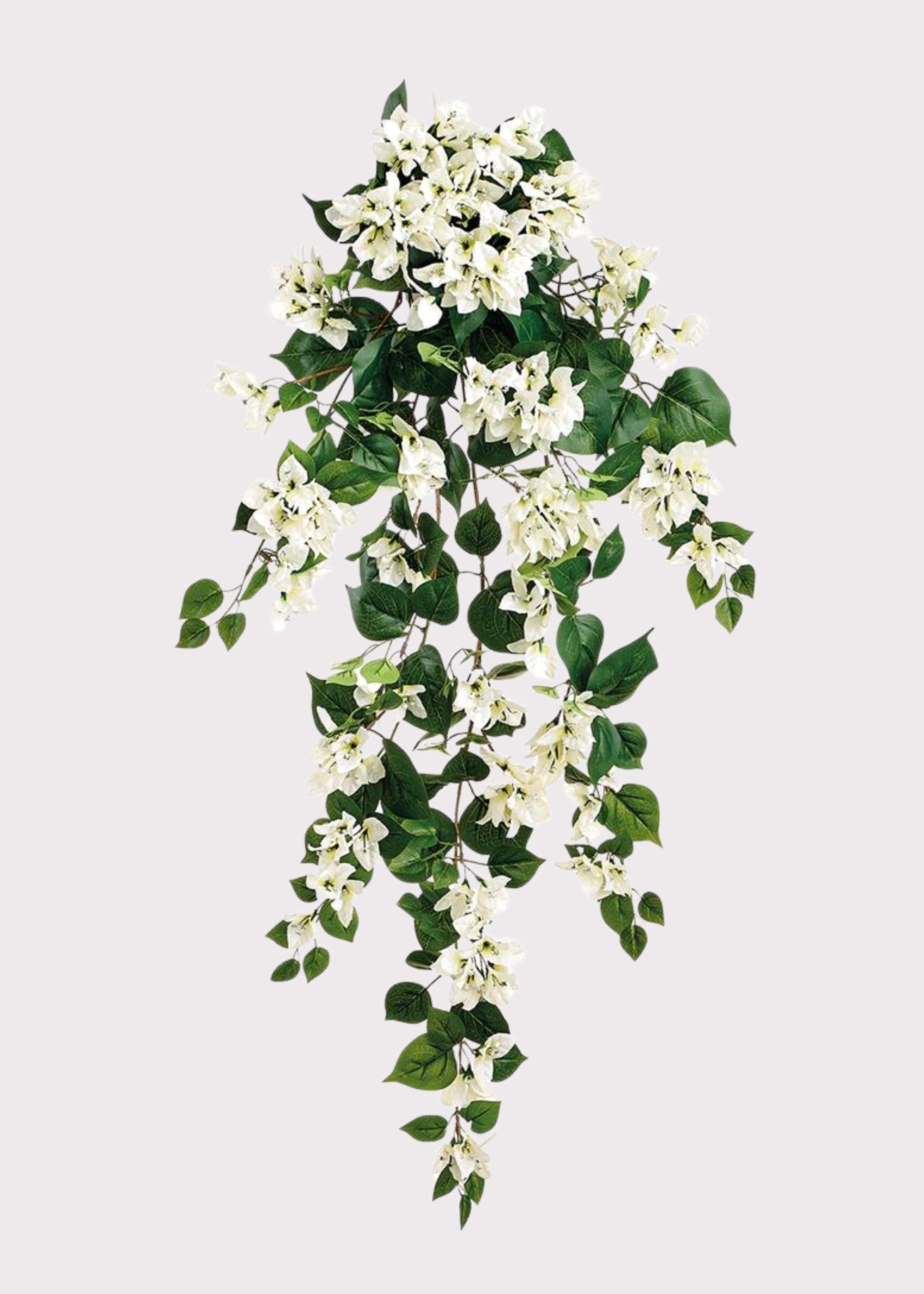 Cream Artificial Bougainvillea Bush for Vase Styling