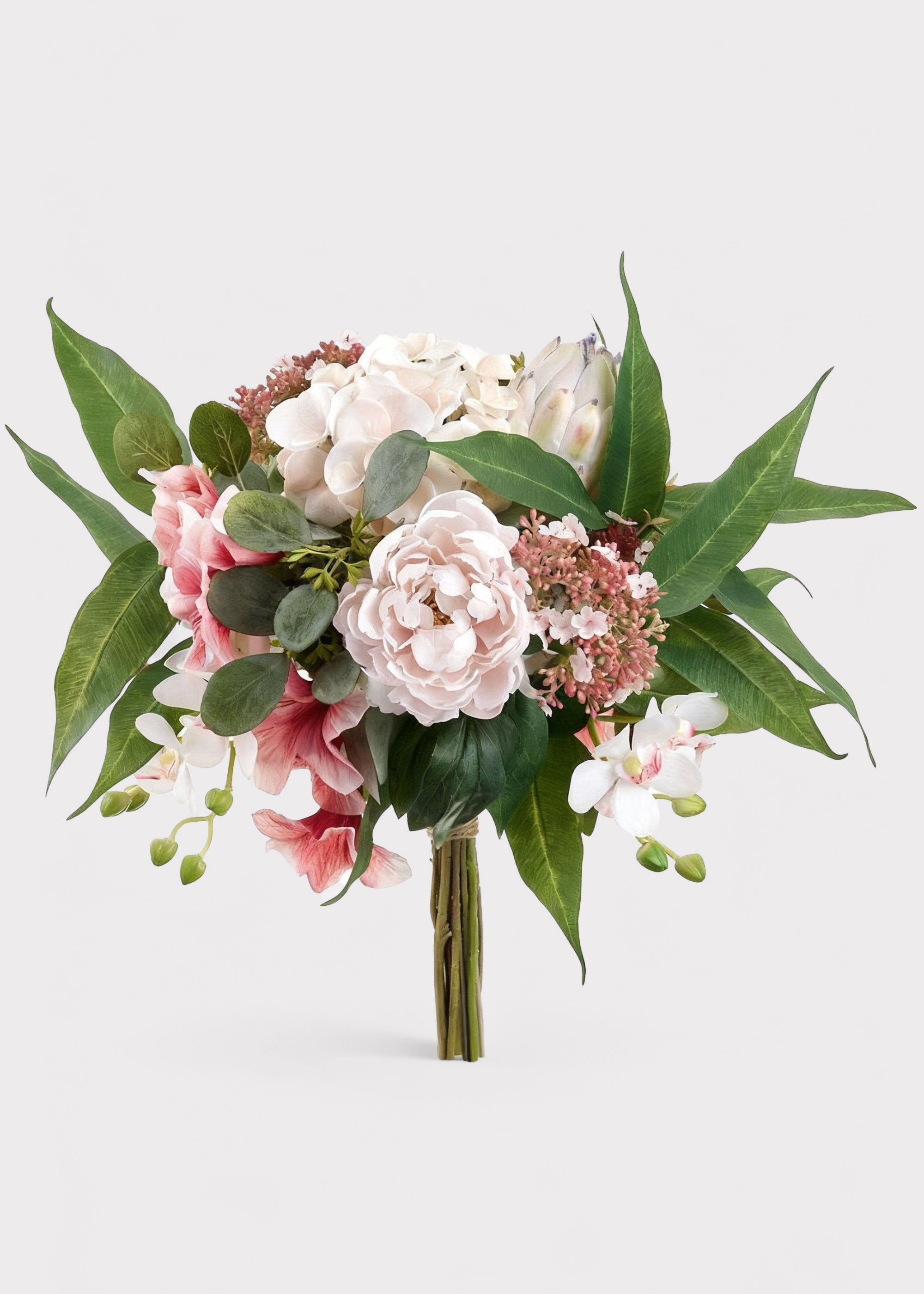 Pink Artificial Orchid Bouquet for Vase Styling