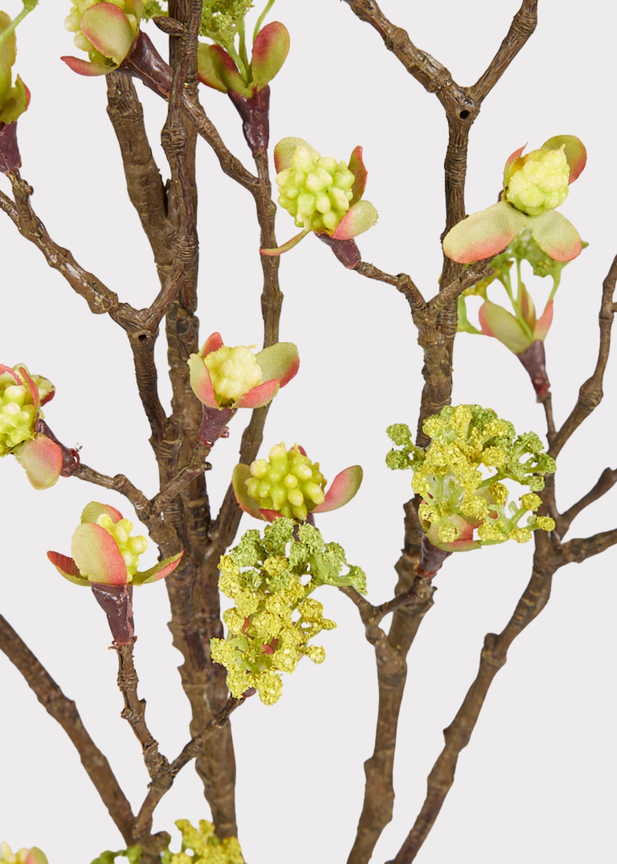 White Artificial Cherry Blossom Branch for Wedding Decor