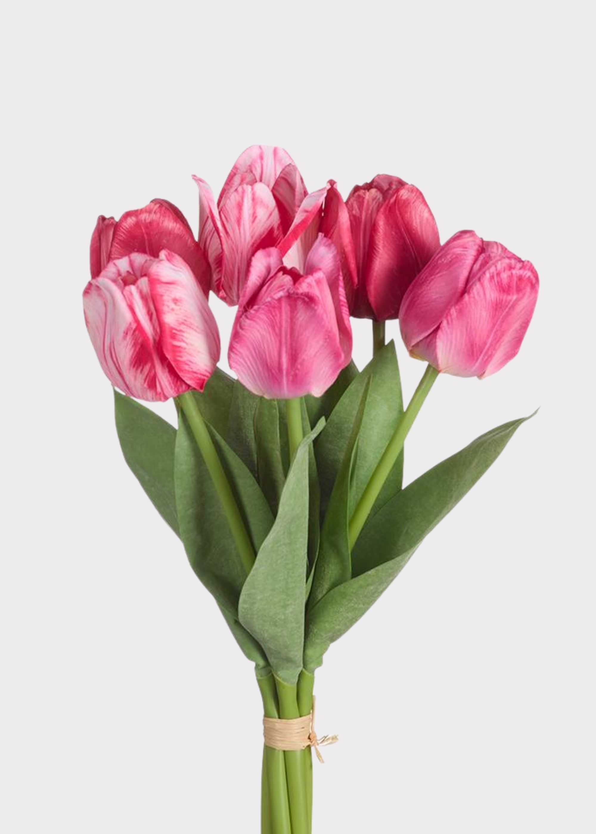 Pink Artificial Tulip Bundle for Vase Styling