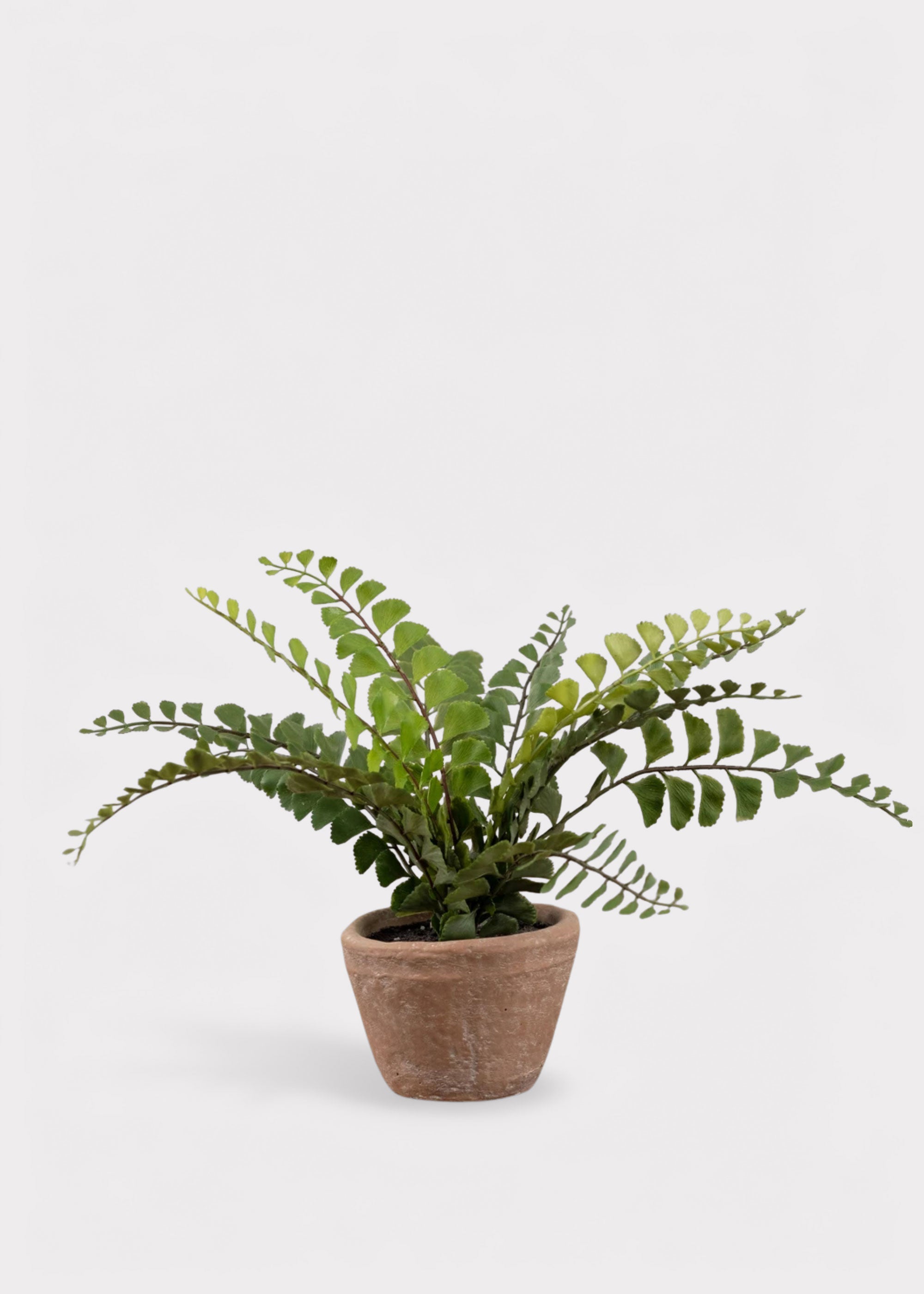 Green Artificial Fern Potted Plant for Vase Styling