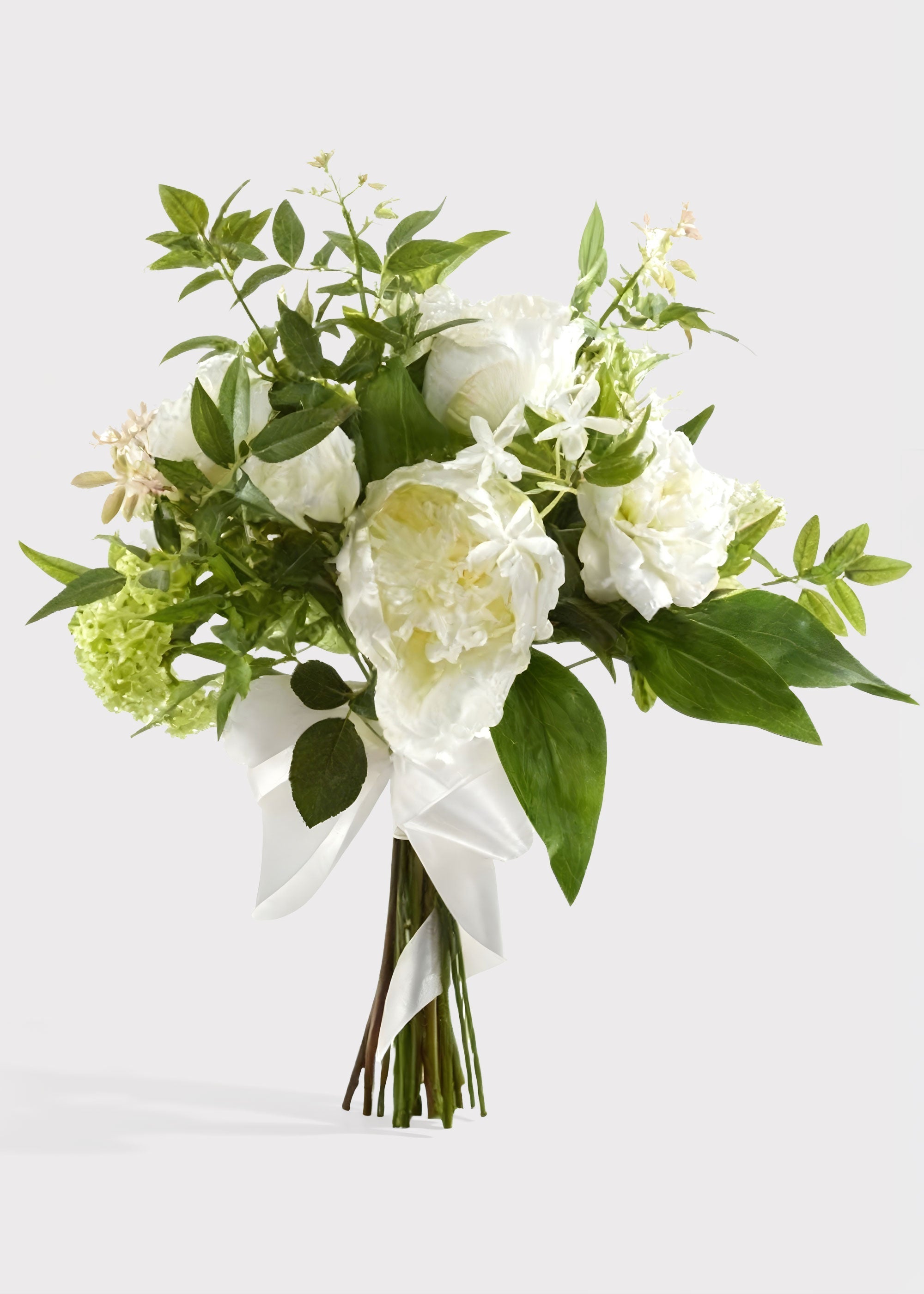 Cream Artificial Peony Bouquet for Vase Styling