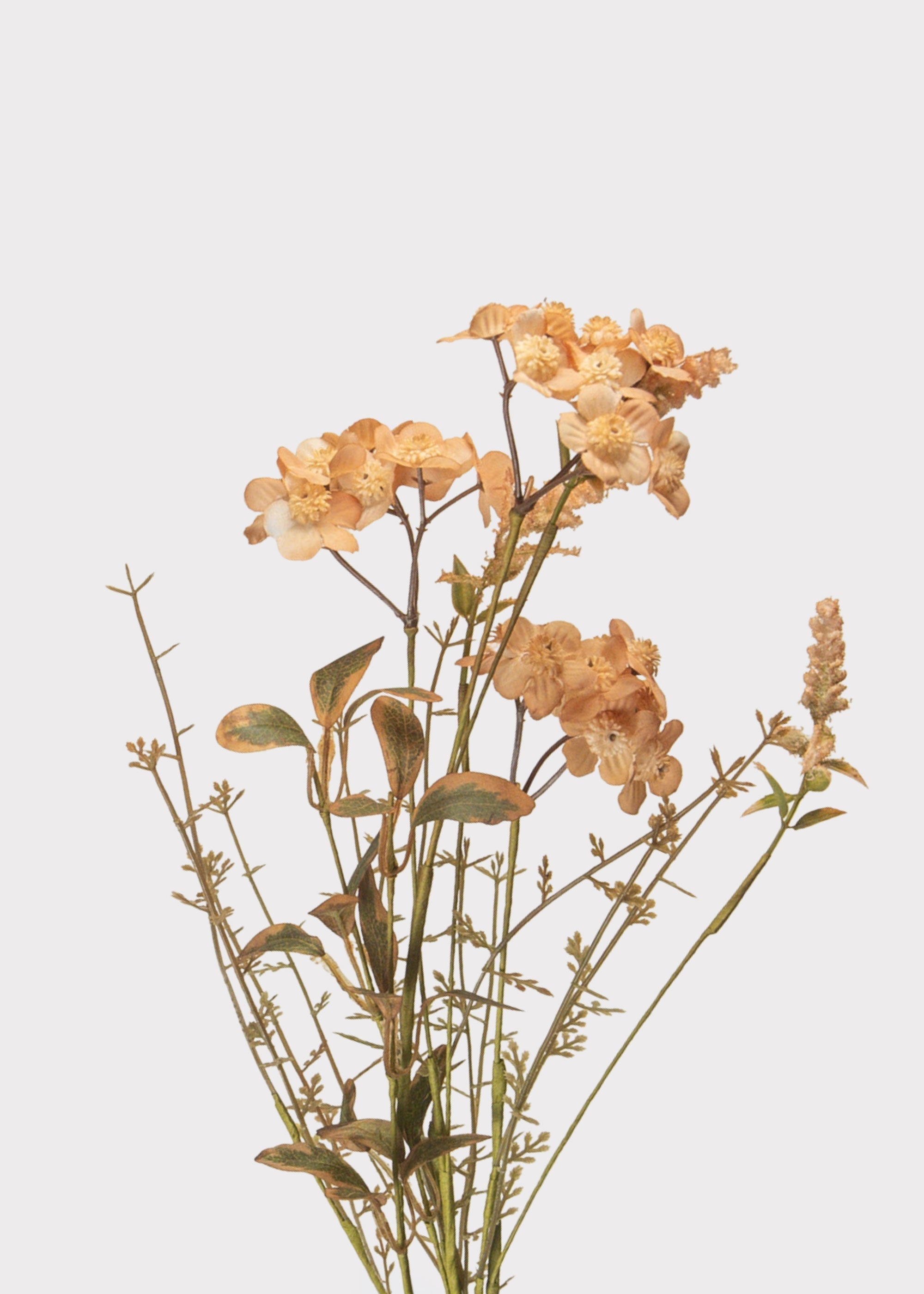 Pink Artificial Wildflower Spray for Vase Styling