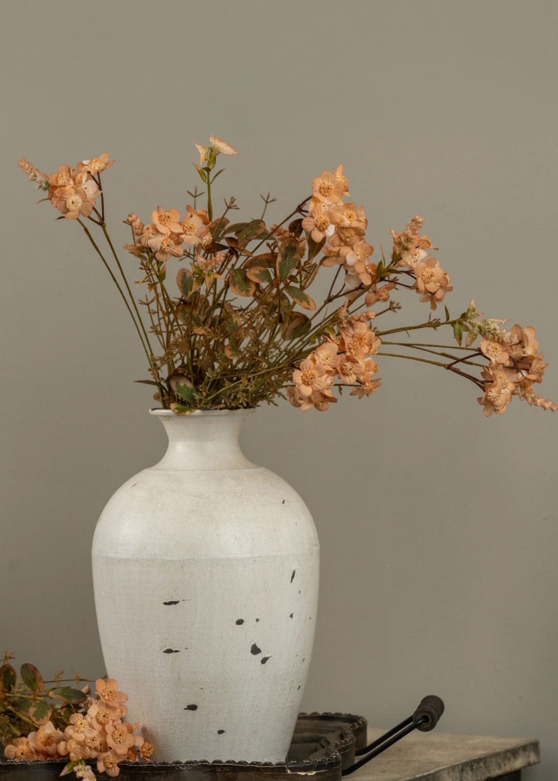 Pink Artificial Wildflower Spray for Table Centerpiece