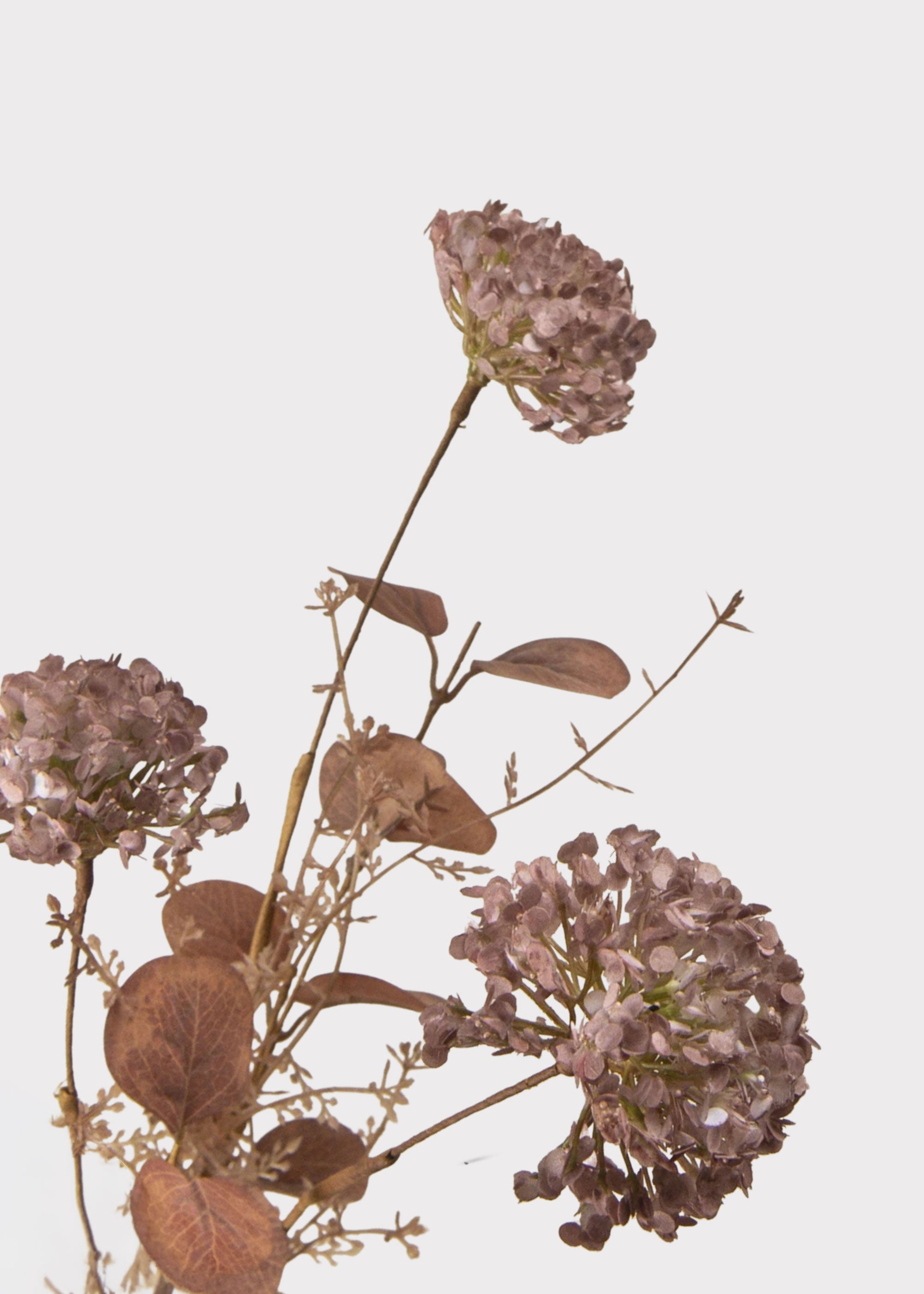 Purple Artificial Hydrangea Spray for Wedding Decor