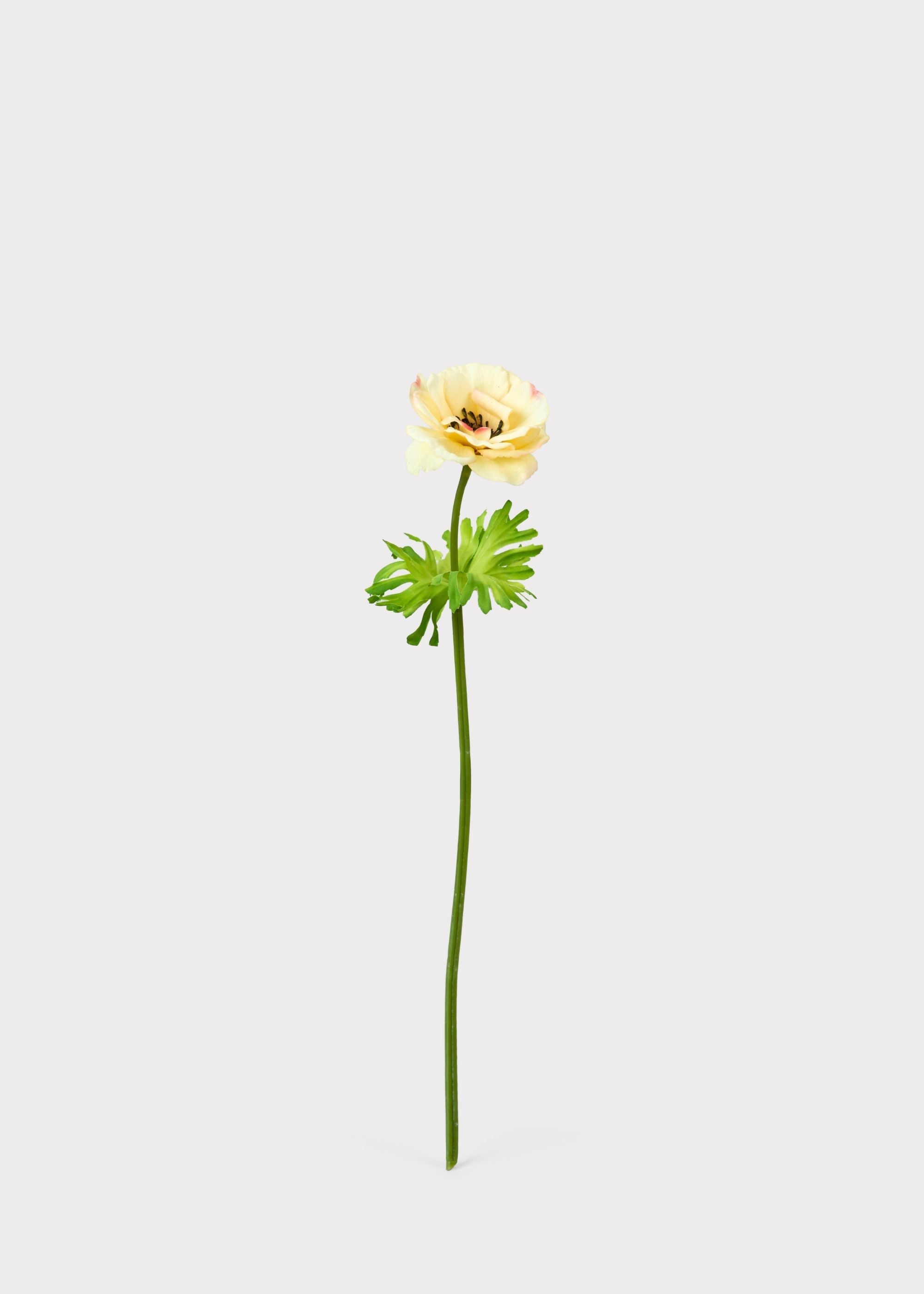 Yellow Real Touch Artificial Real Touch Buttercup for Wedding Decor