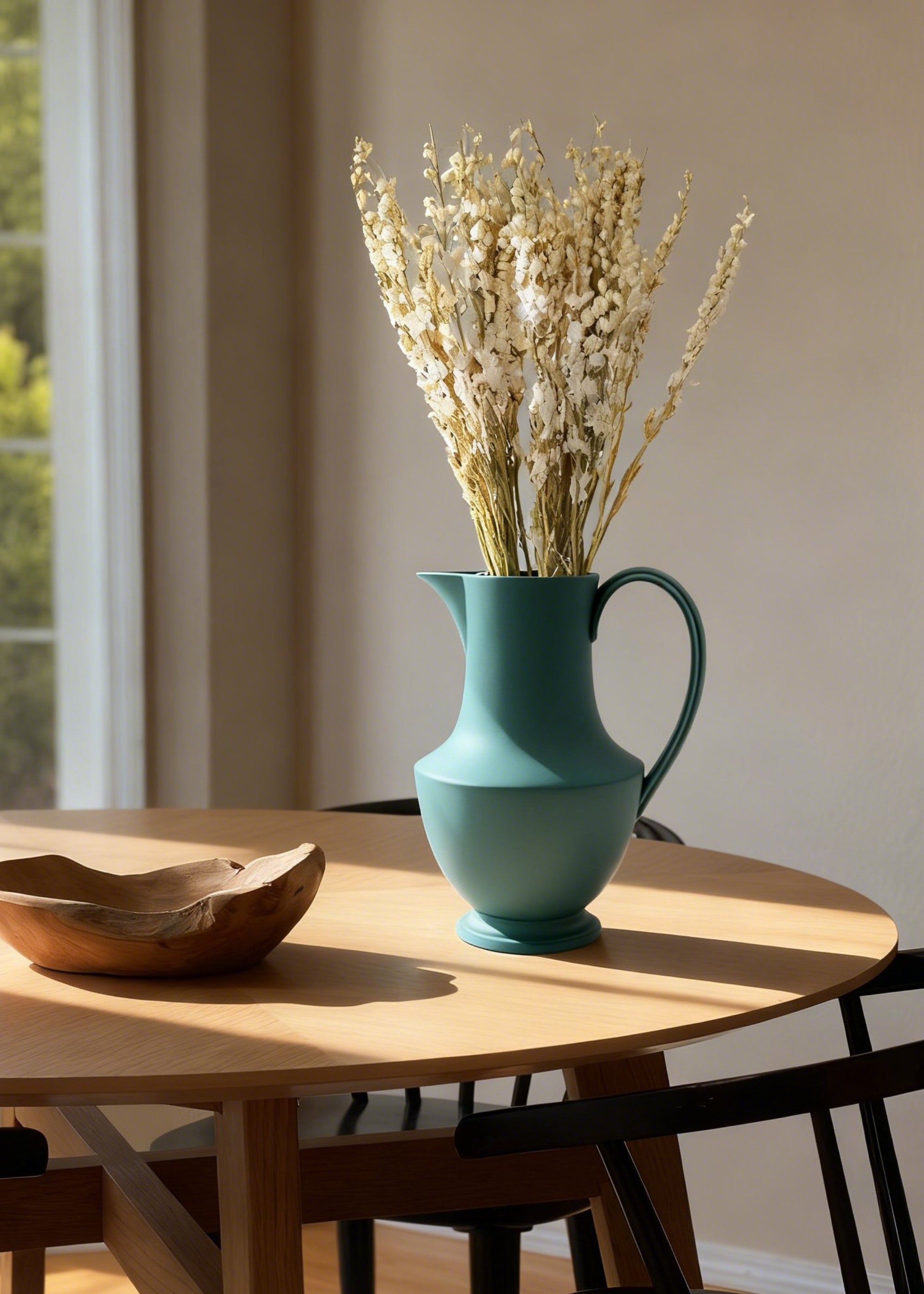 White Dried Larkspur Bundle Stems for Home Decor