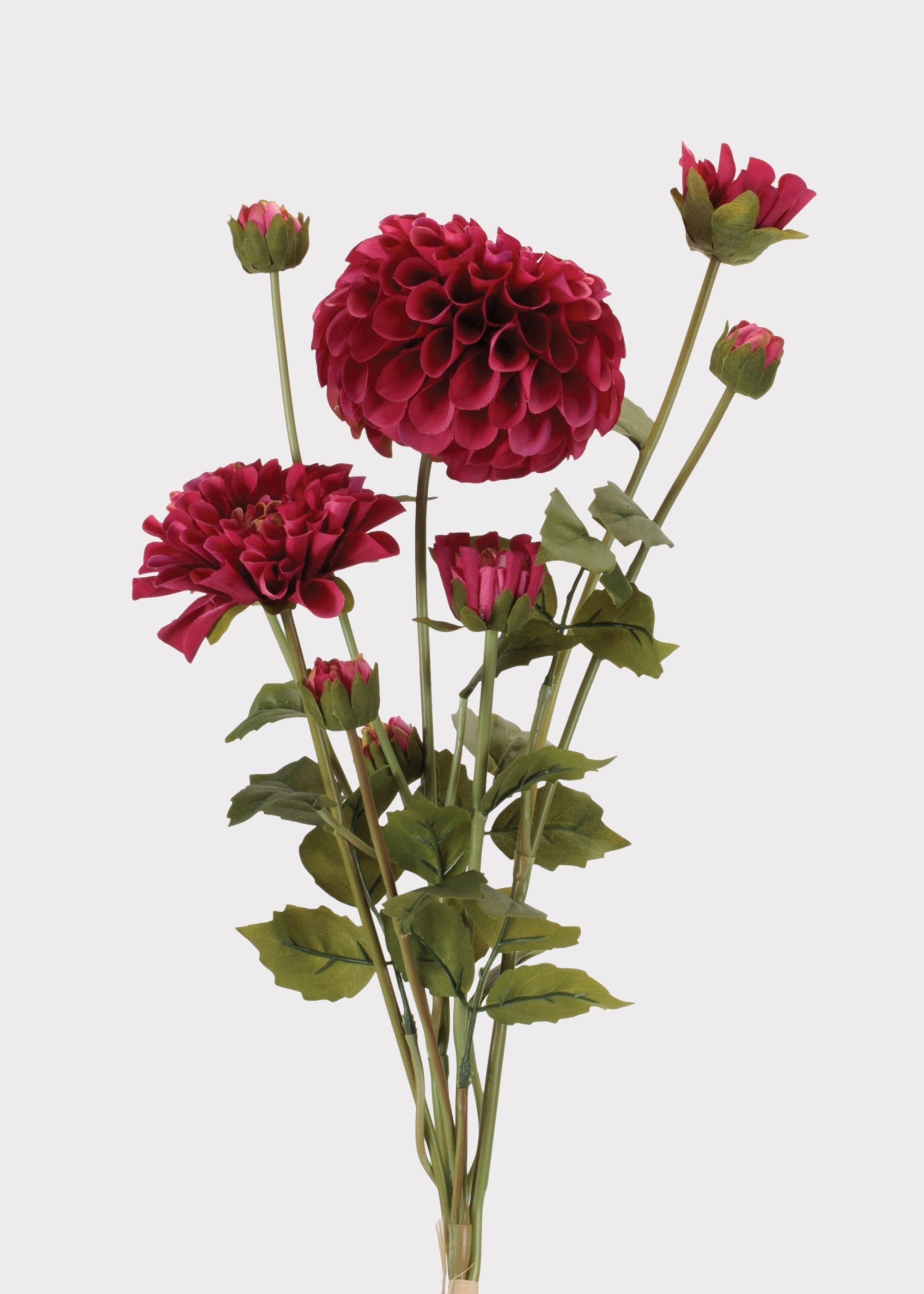 Fuchsia Artificial Zinnia Bundle for Vase Styling