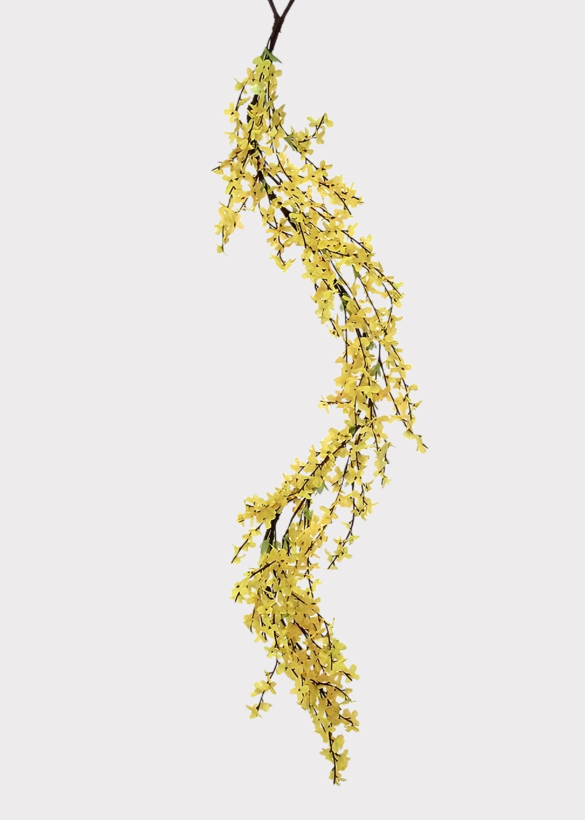 Yellow Artificial Forsythia Garland for Vase Styling