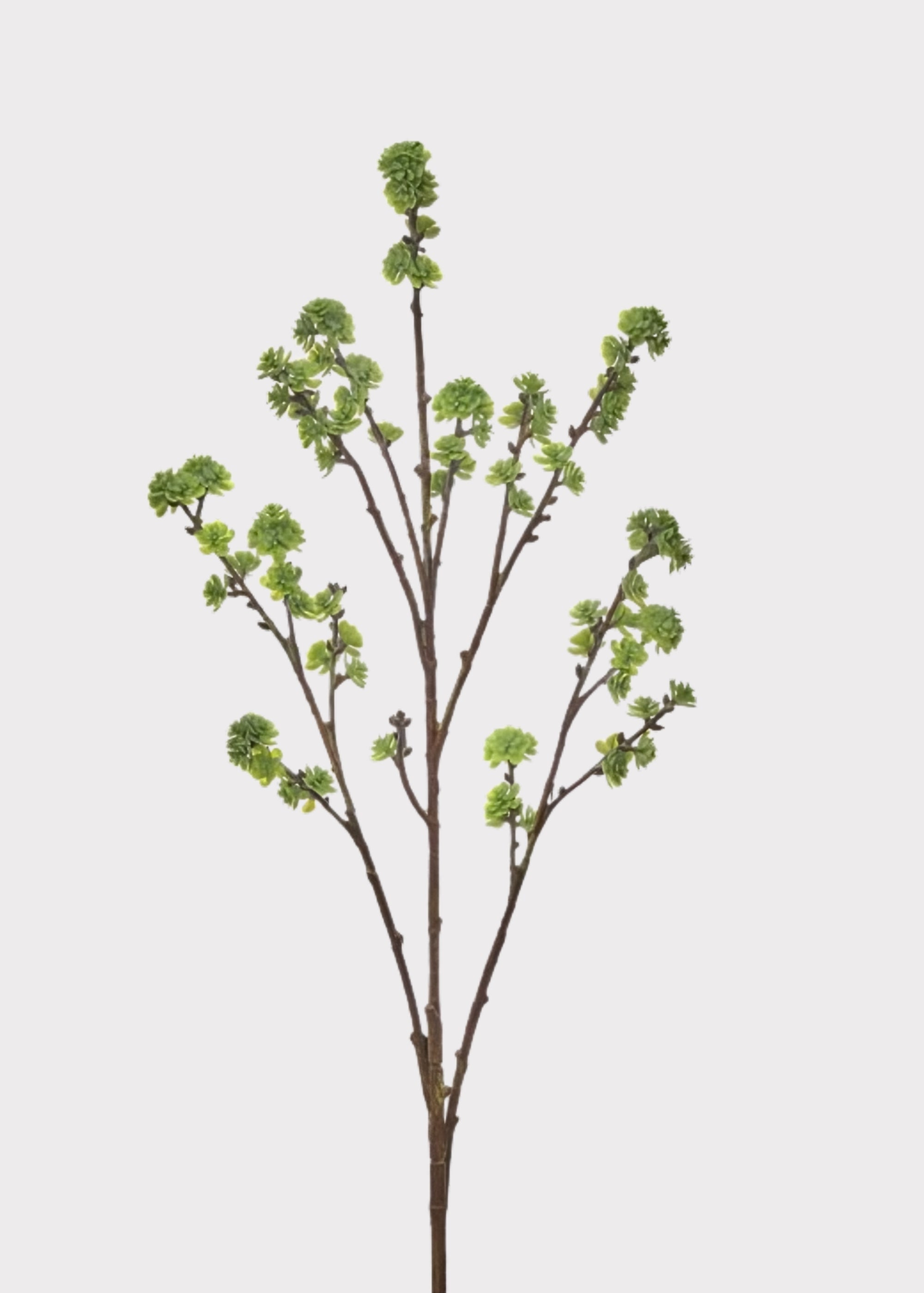 Green Artificial Cherry Blossom Branch for Vase Styling