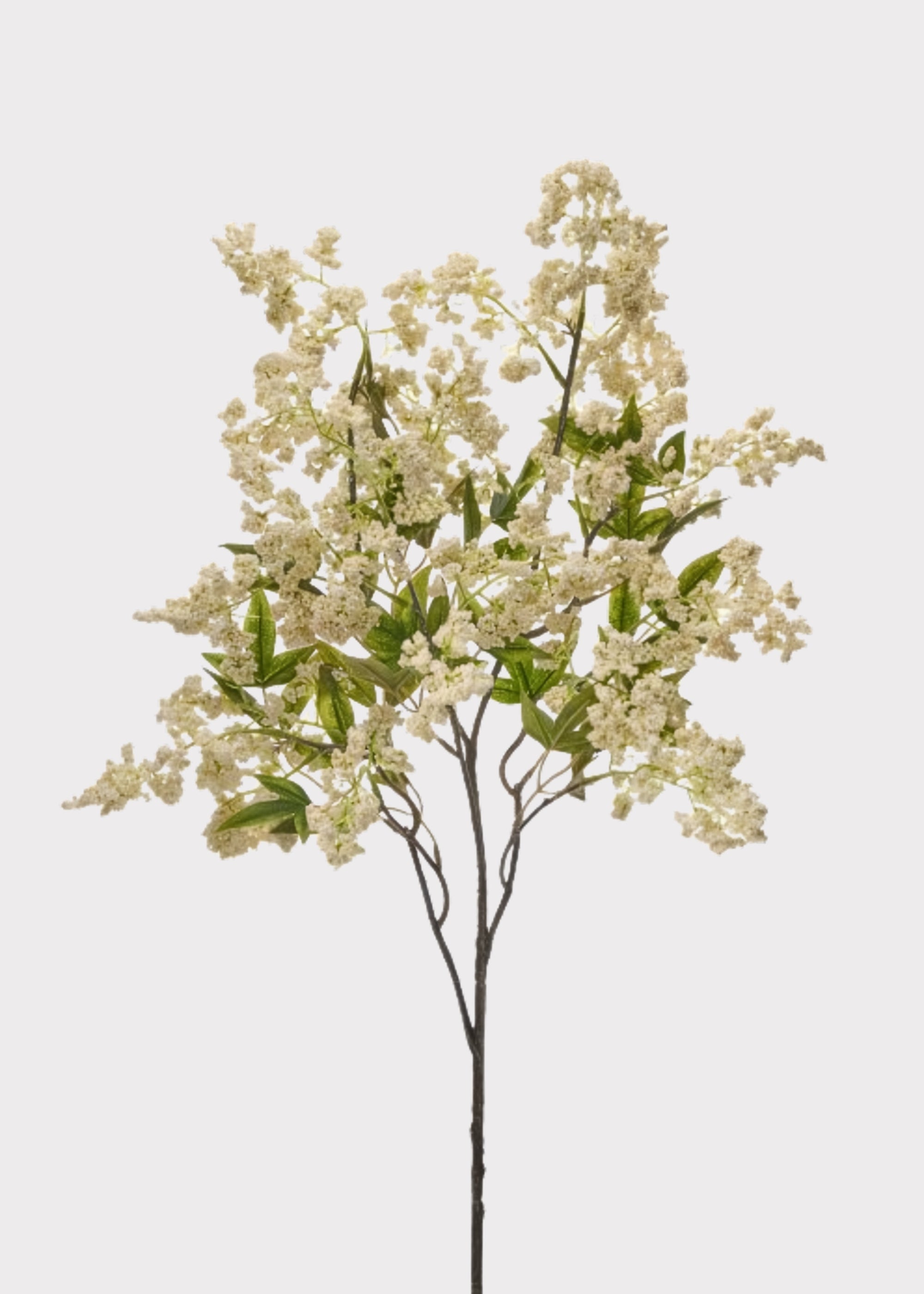 Cream Artificial Berry Branch for Vase Styling