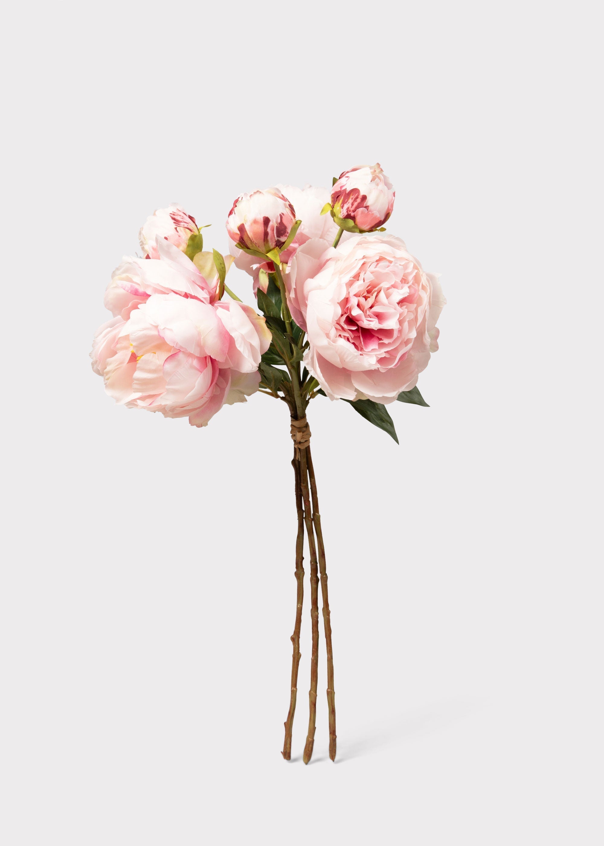 Pink Artificial Peony Bundle for Entryway Arrangement