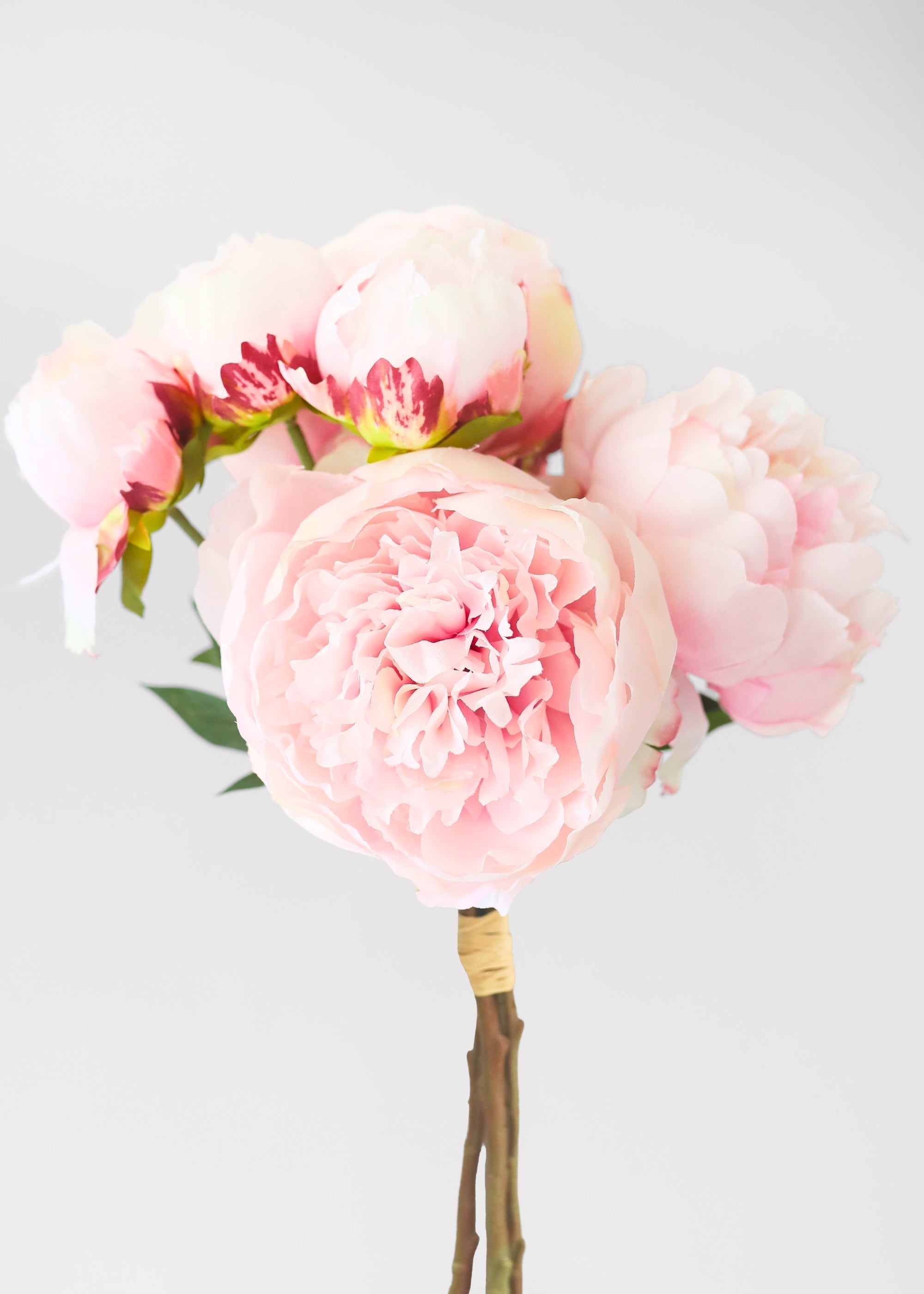 Pink Artificial Peony Bundle for Vase Styling