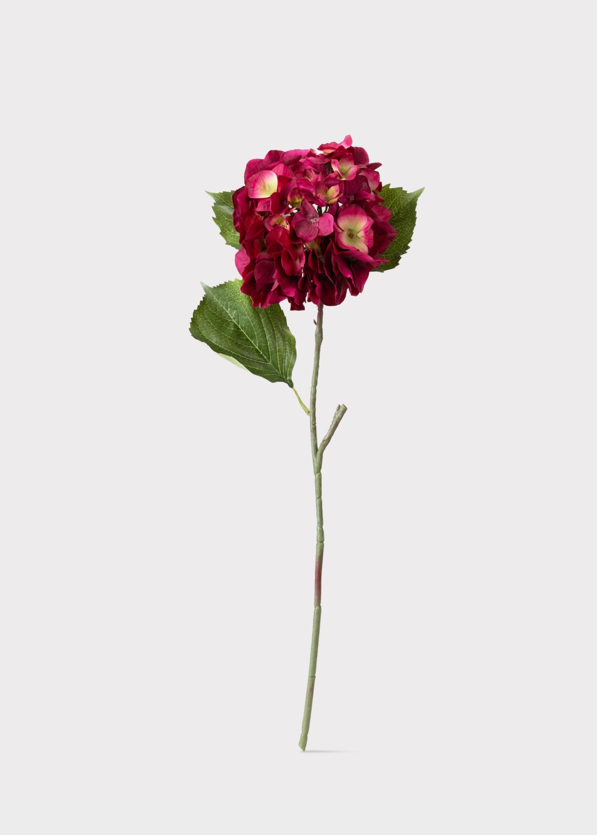 Pink Artificial Hydrangea Stem for Home Decor