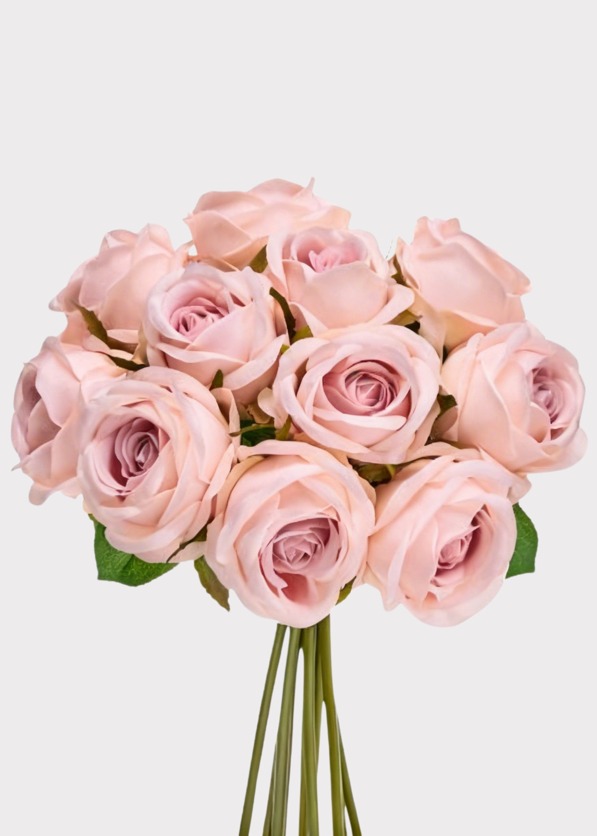 Pink Artificial Rose Bundle for Home Decor