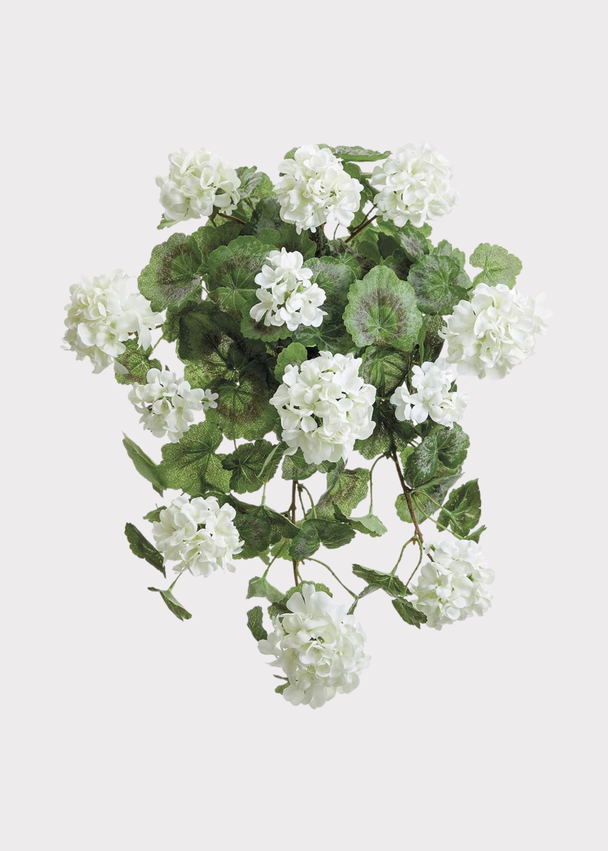 Artificial Geranium Bush for Vase Styling