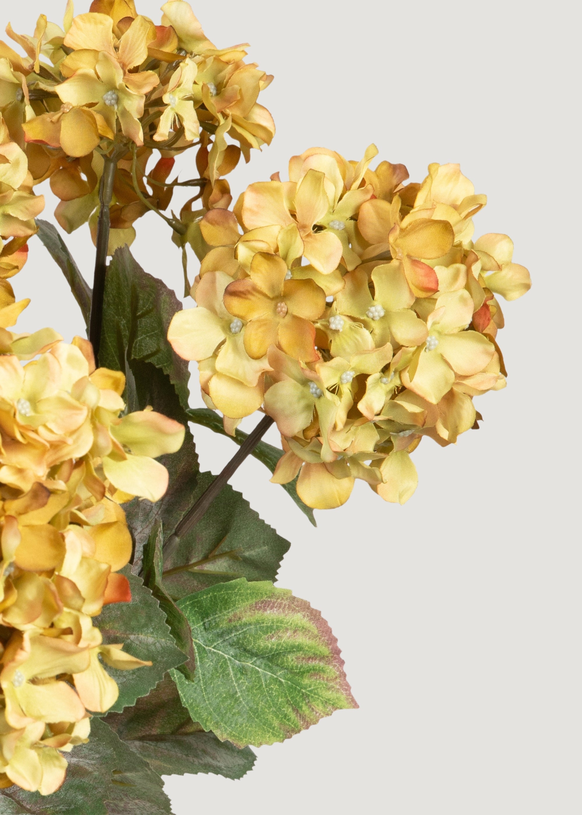 Green Artificial Hydrangea Bush for Wedding Decor