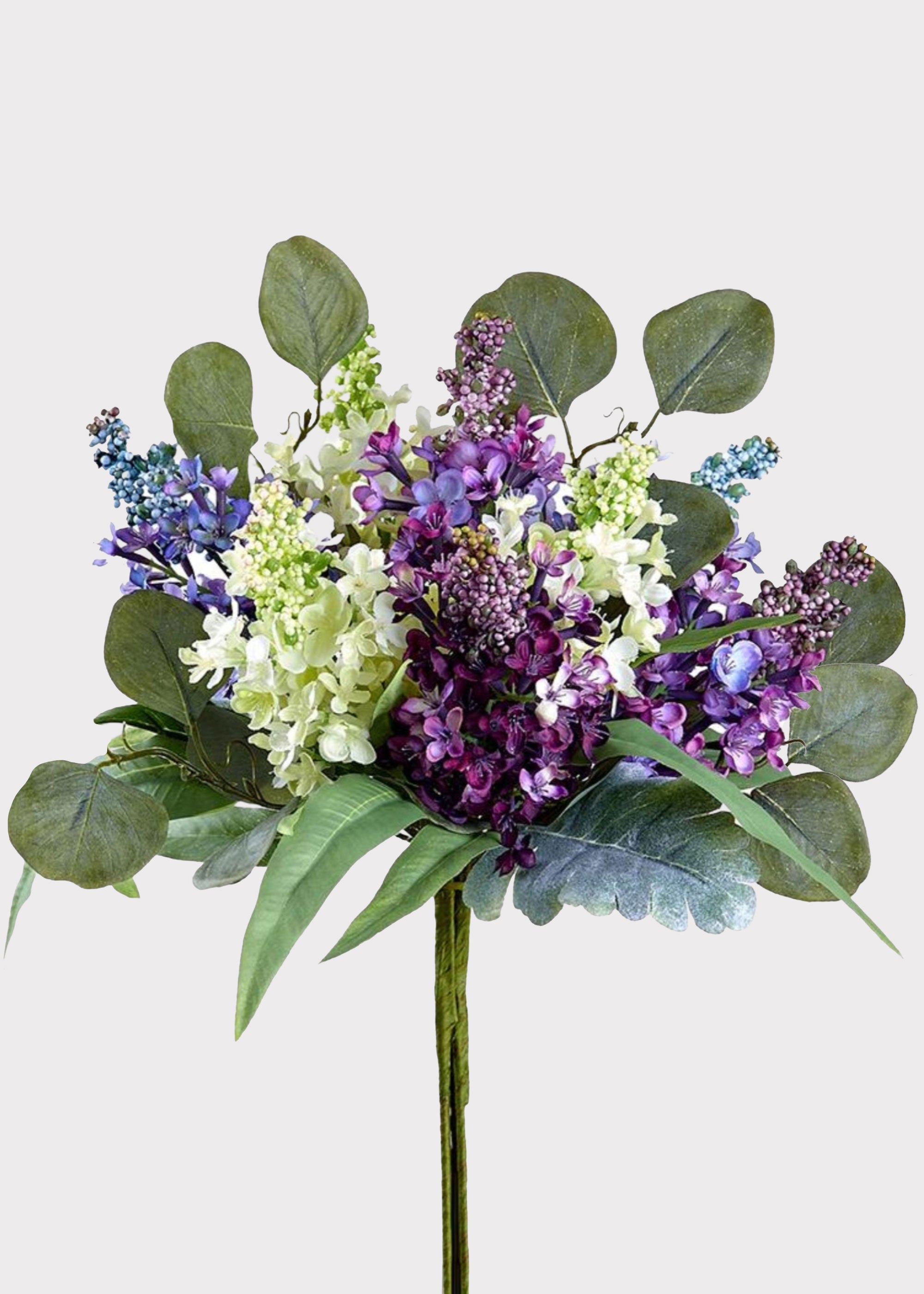 Purple Artificial Lilac Bouquet for Vase Styling