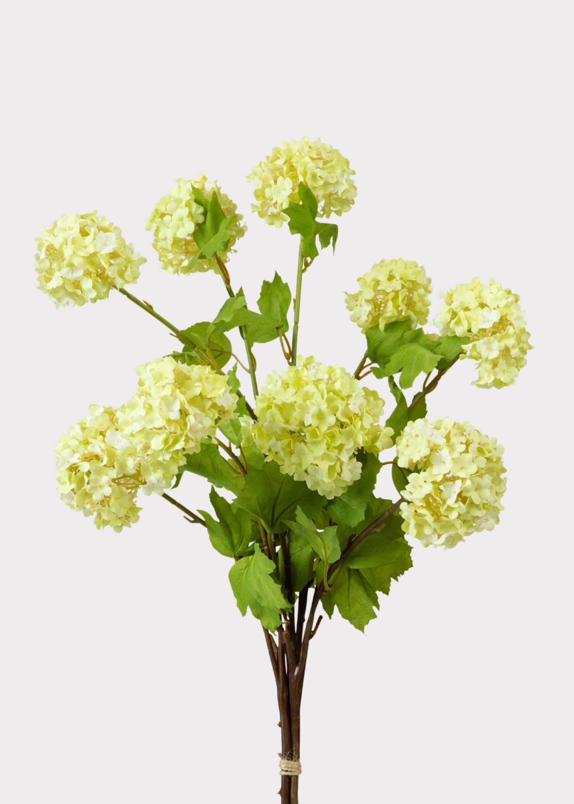Green Artificial Hydrangea Bundle for Vase Styling
