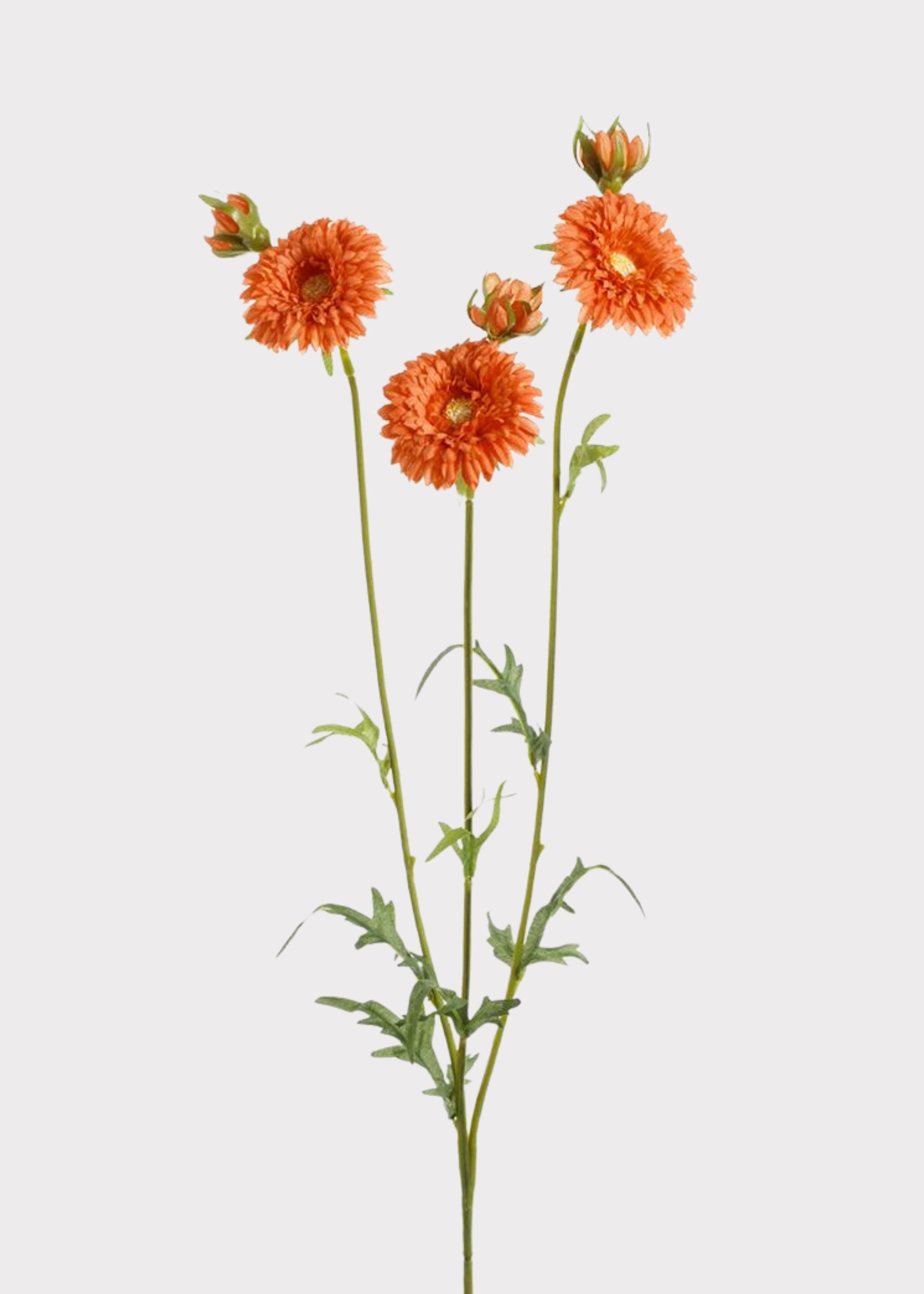 Orange Artificial Daisy Spray for Vase Styling