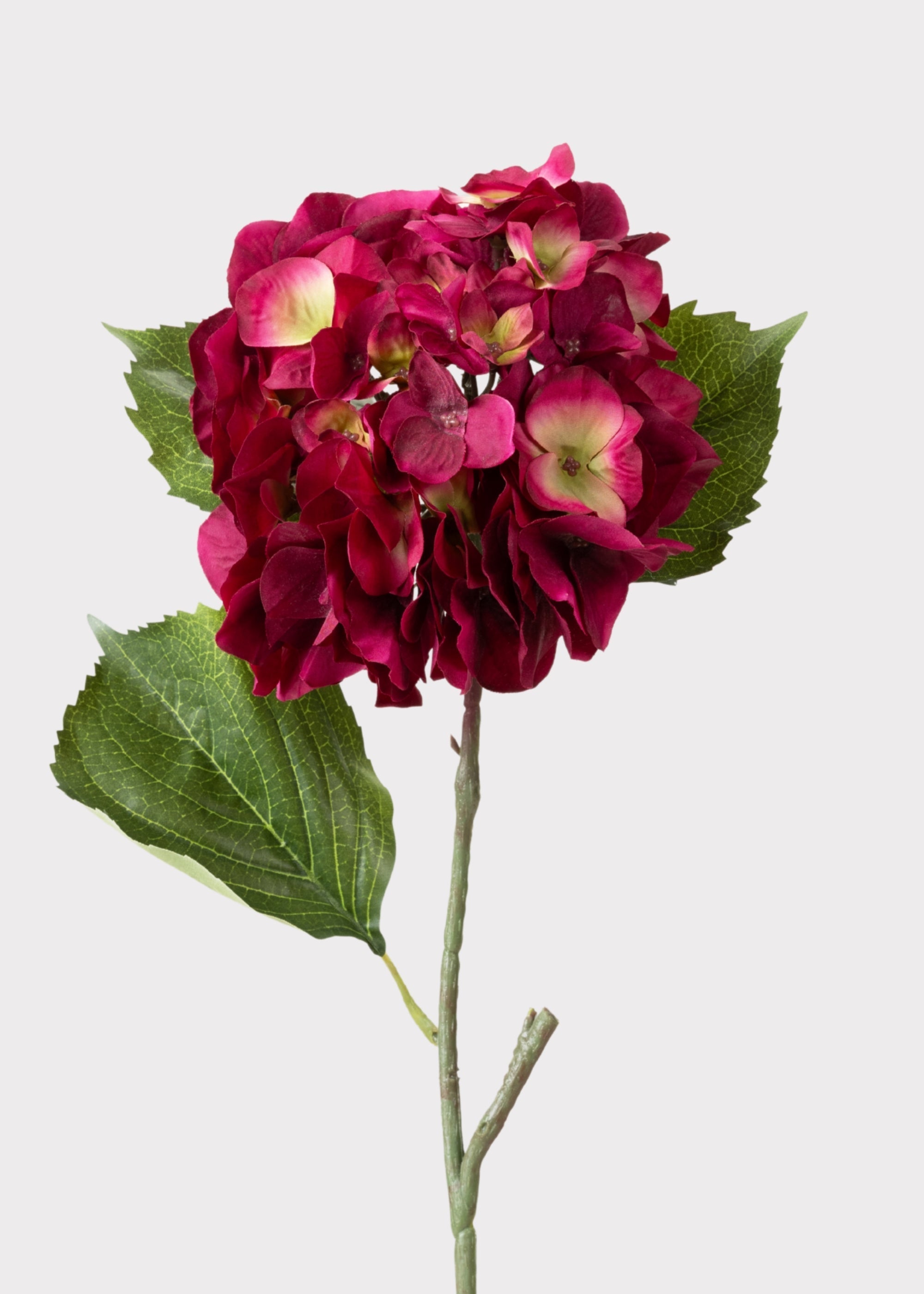 Pink Artificial Hydrangea Stem for Vase Styling