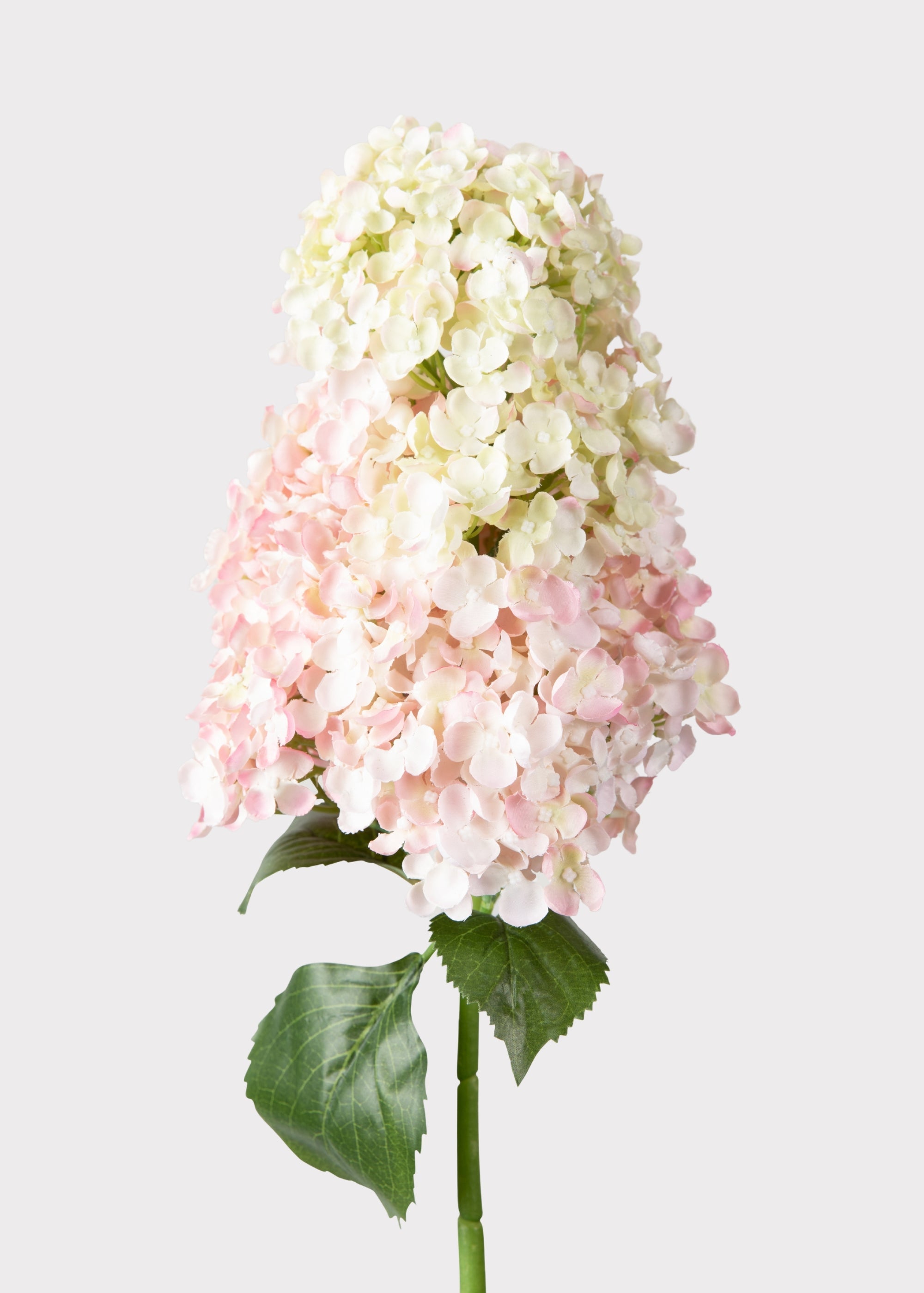 Cream Artificial Hydrangea Stem for Vase Styling