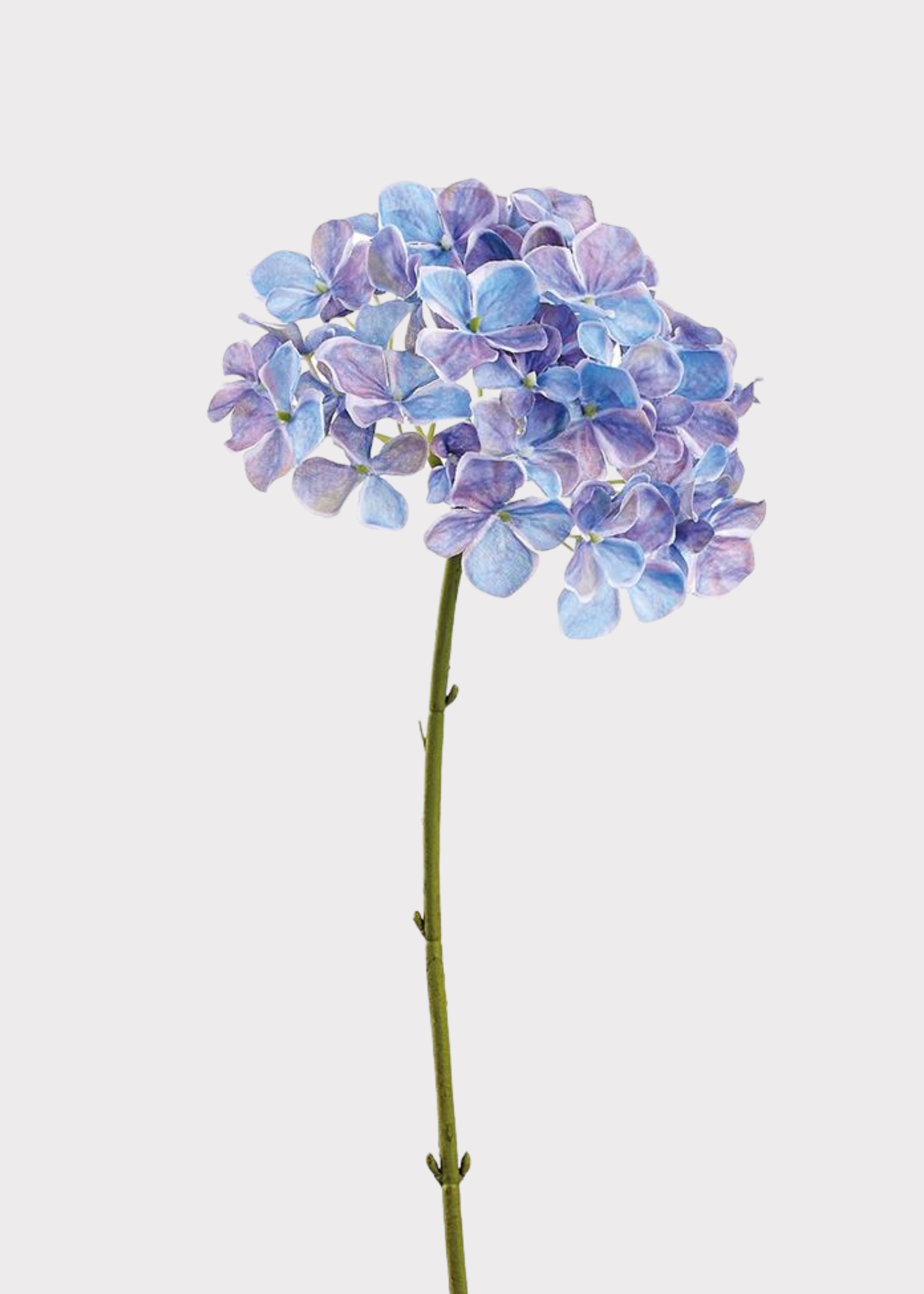 Blue Artificial Hydrangea Stem for Vase Styling