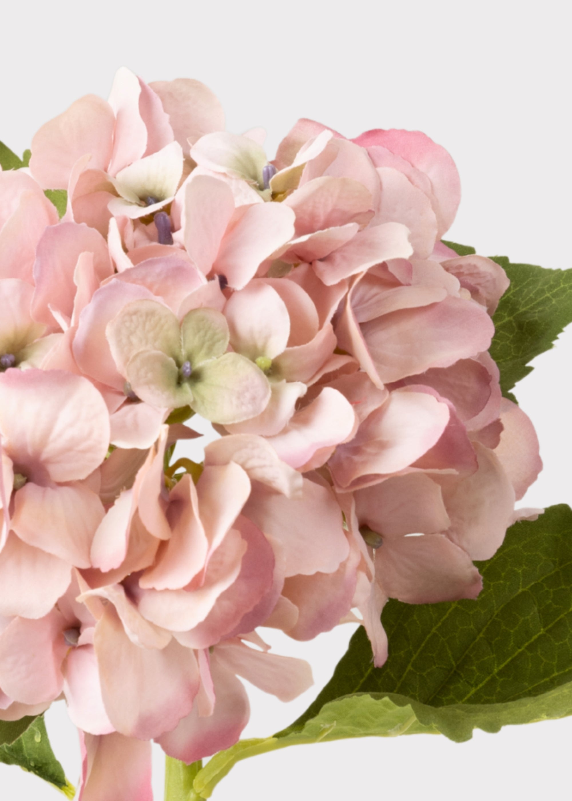 Pink Artificial Hydrangea Stem for Table Centerpiece