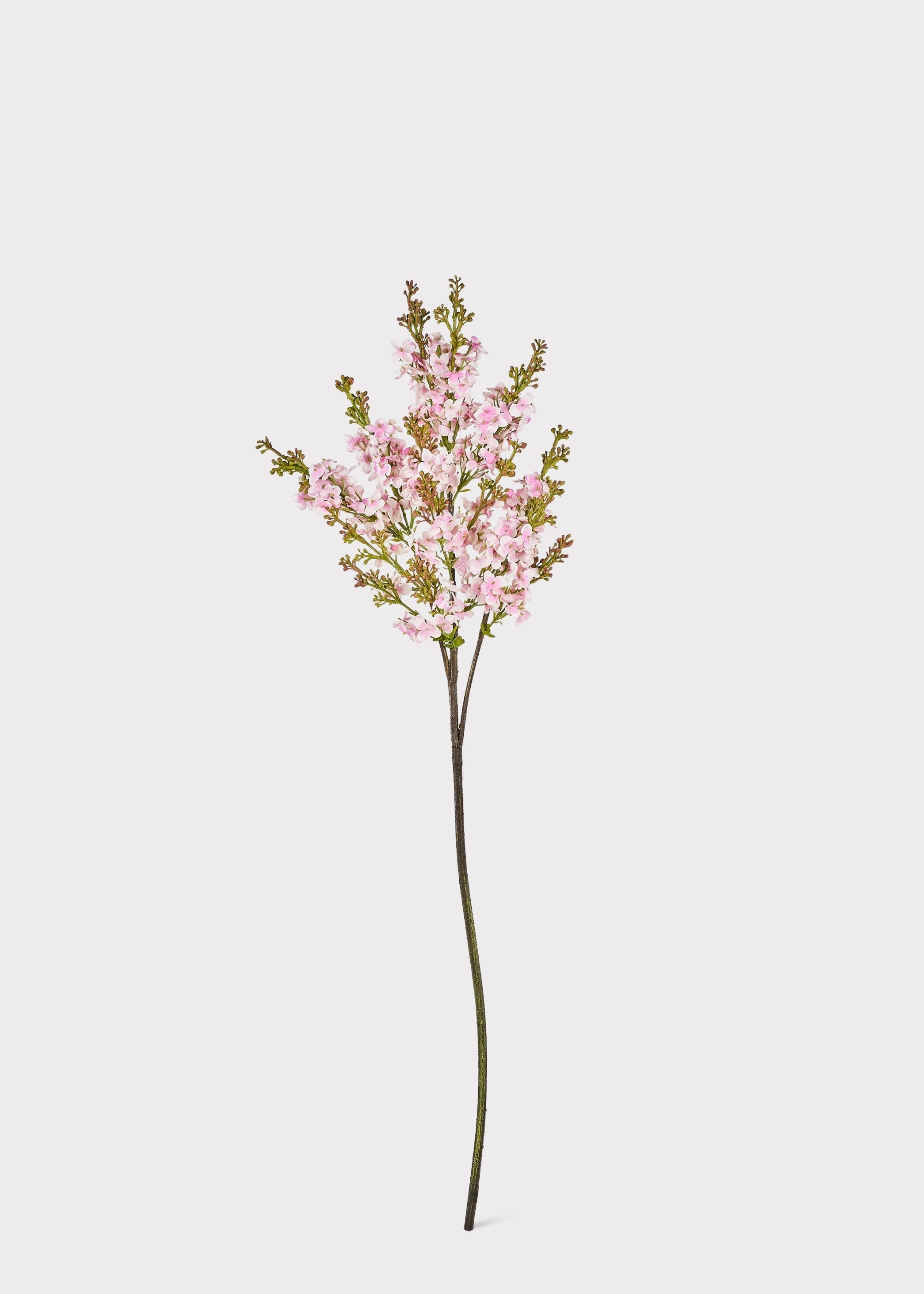Pink Artificial Lilac Branch for Vase Styling