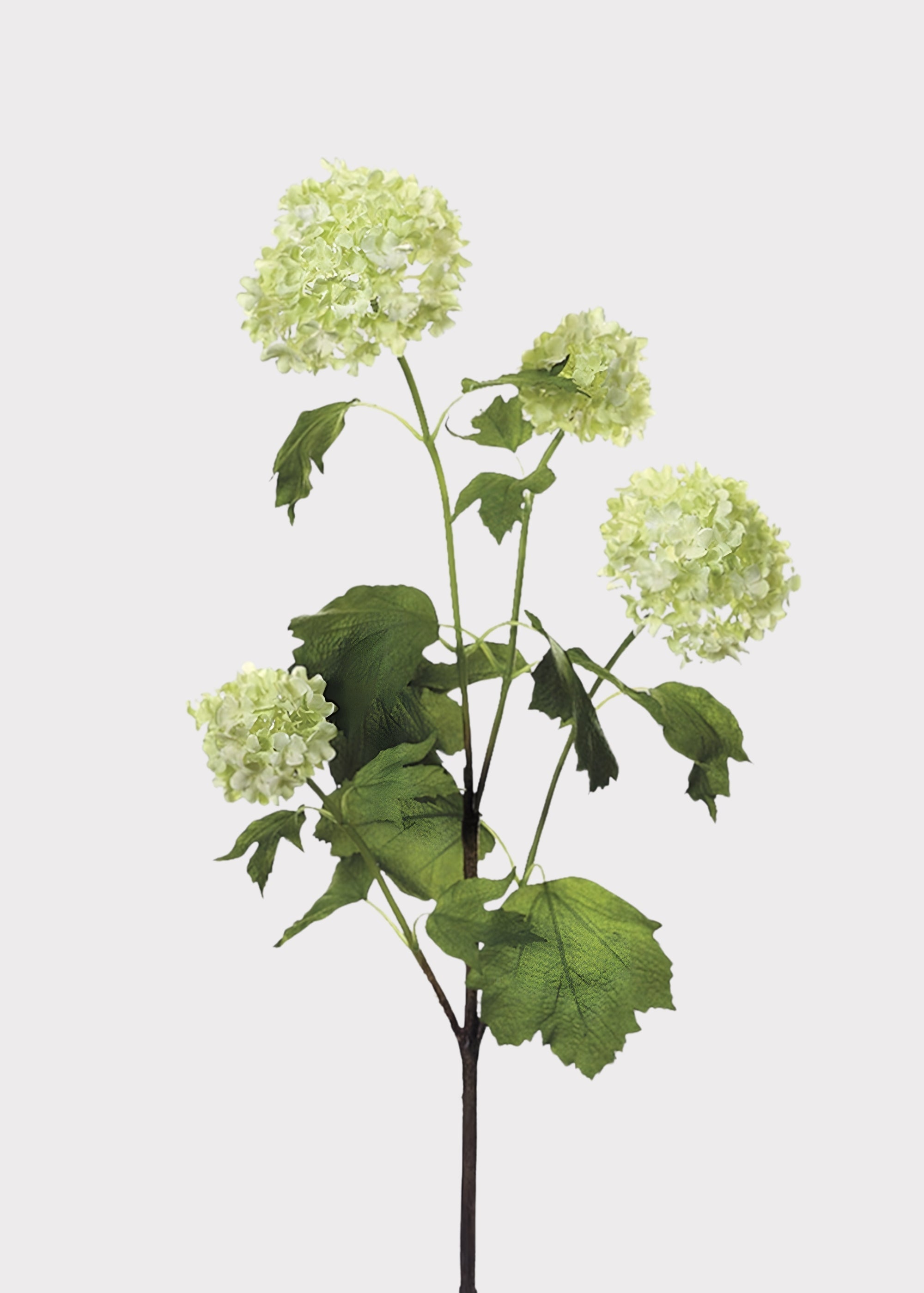 Cream Artificial Hydrangea Stem for Vase Styling
