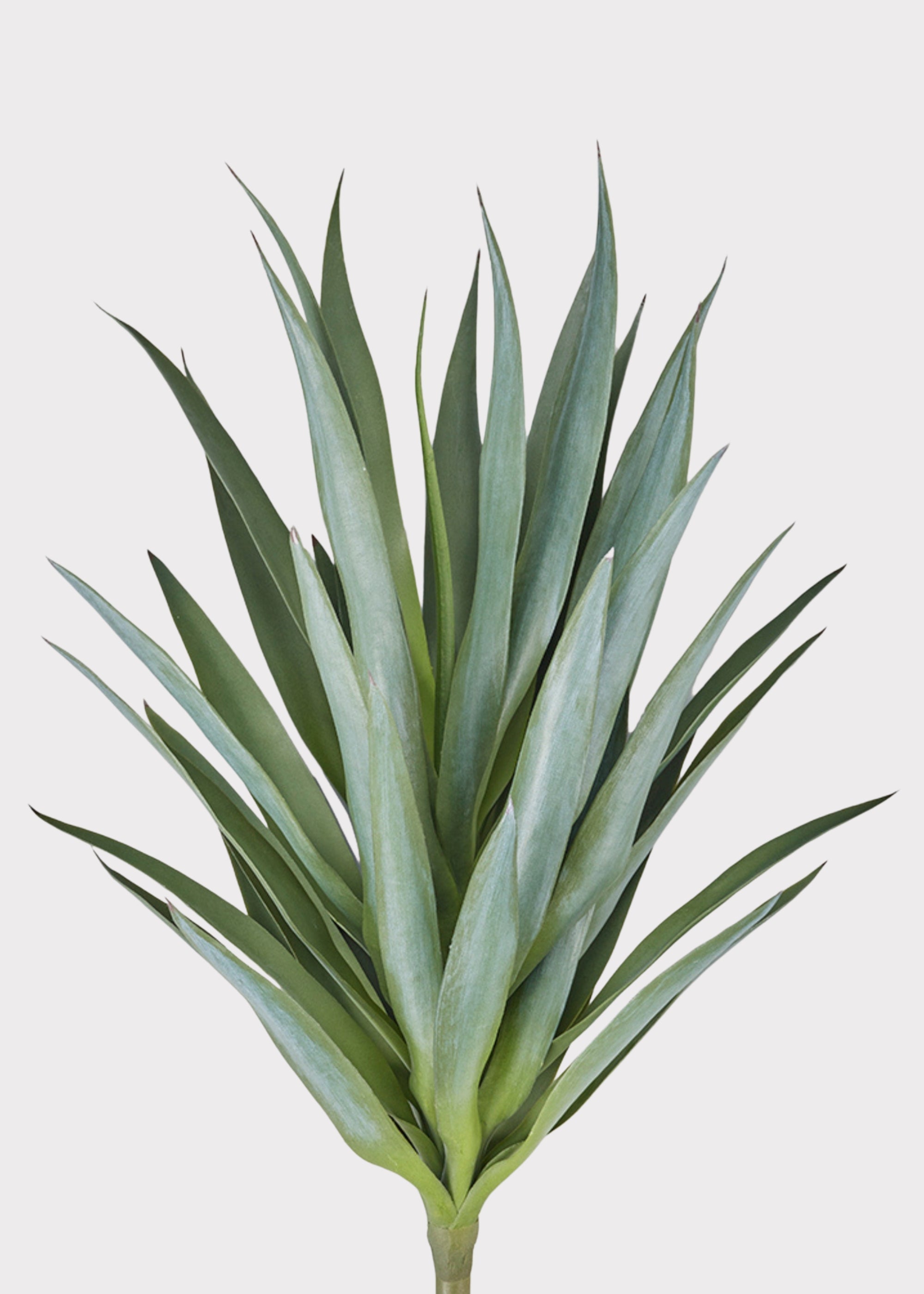 Green Artificial Uv Resistant Outdoor Yucca for Entryway Arrangement