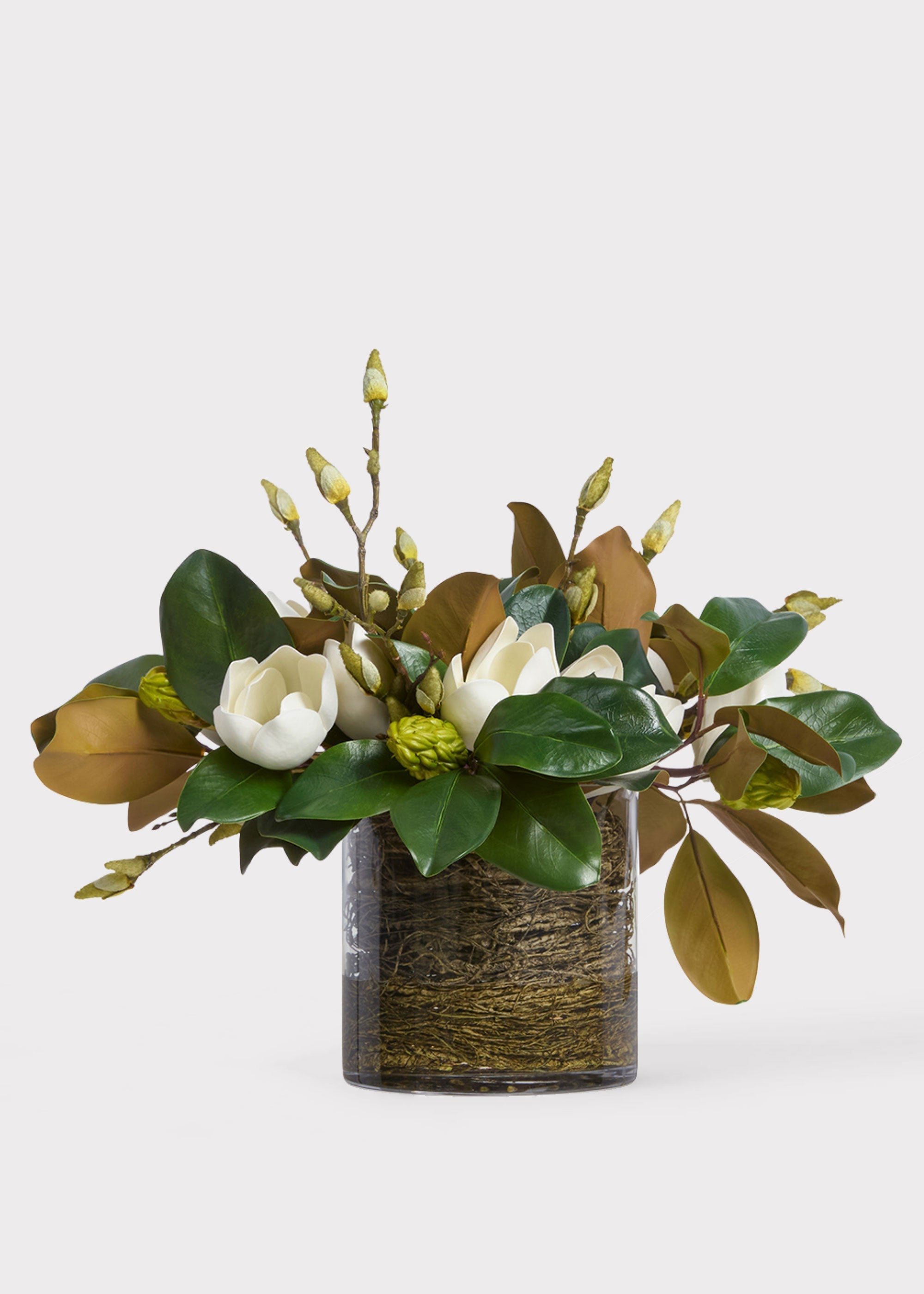 White Artificial Magnolia Arrangement for Vase Styling