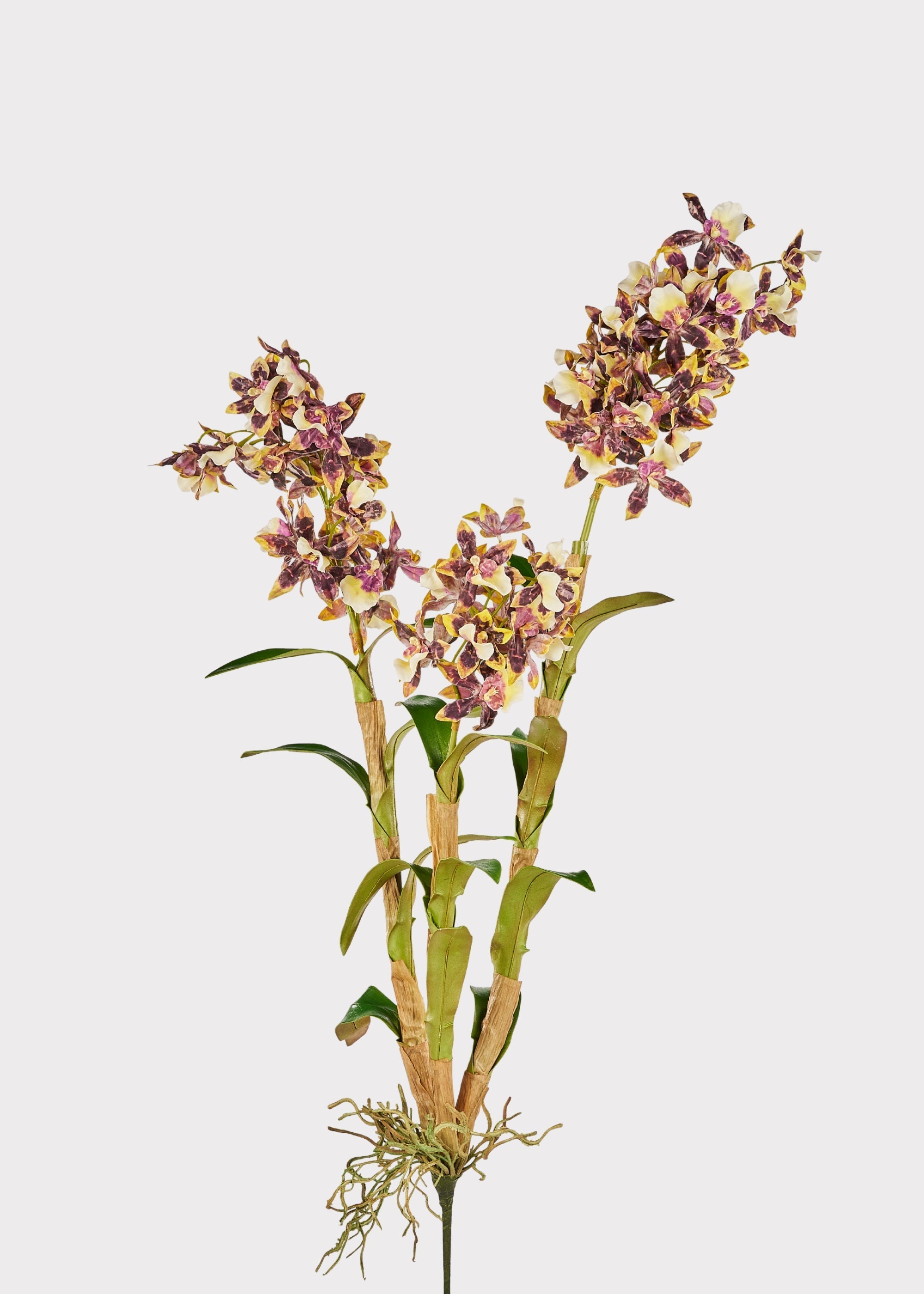 White Artificial Orchid Stem for Vase Styling