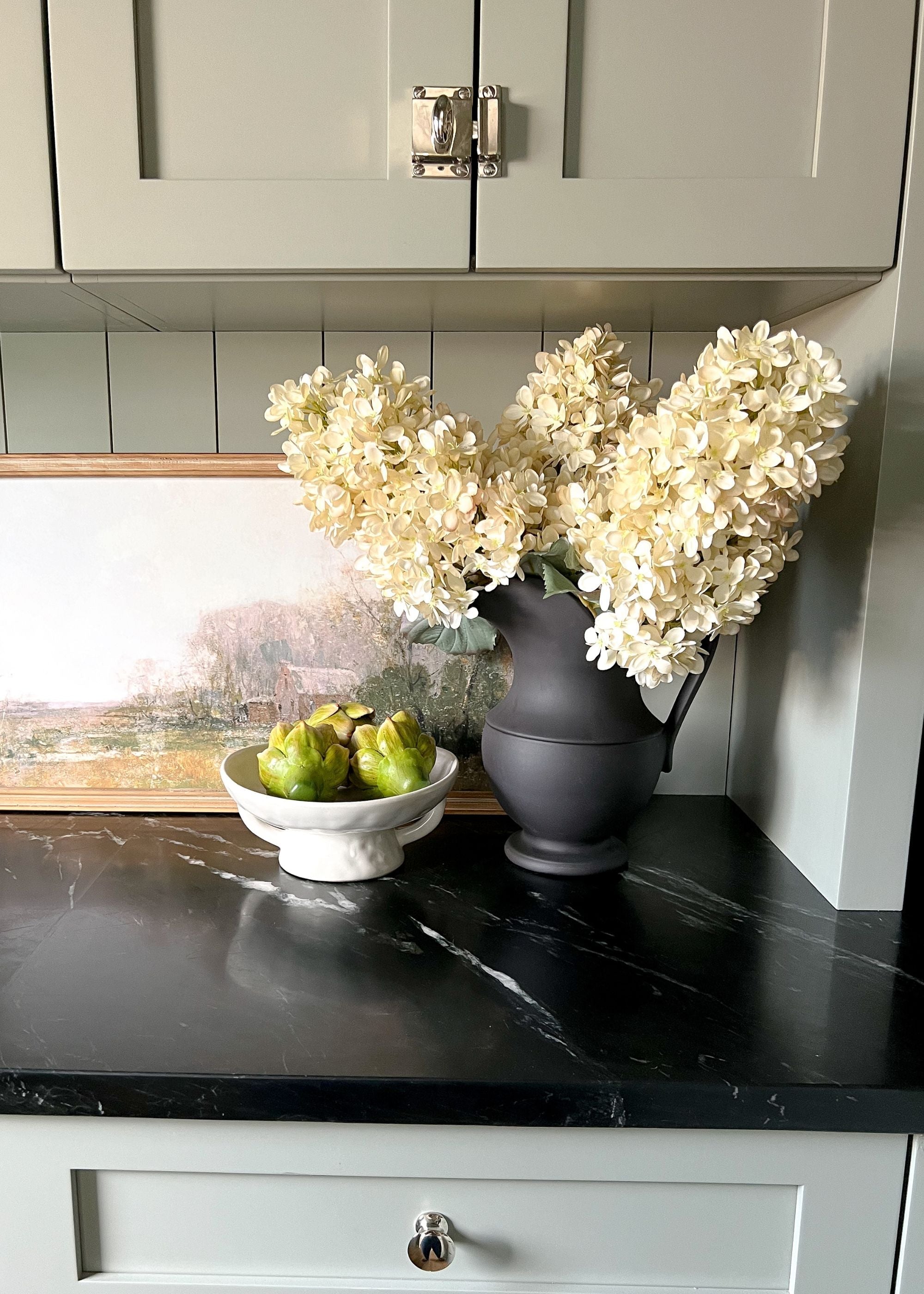 Artificial Hydrangea Arrangement for Home Decor