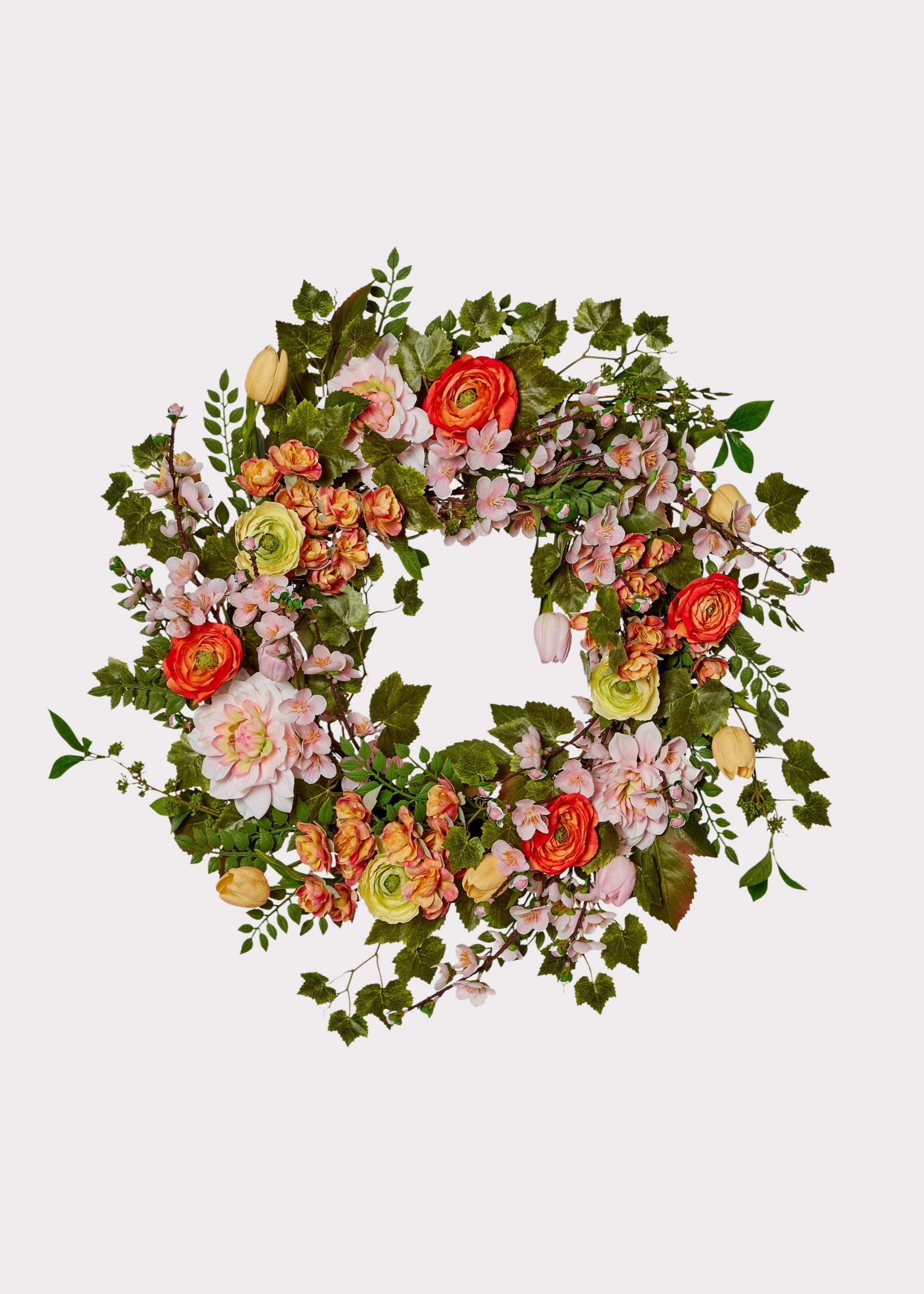 Artificial Garden Wreath for Vase Styling